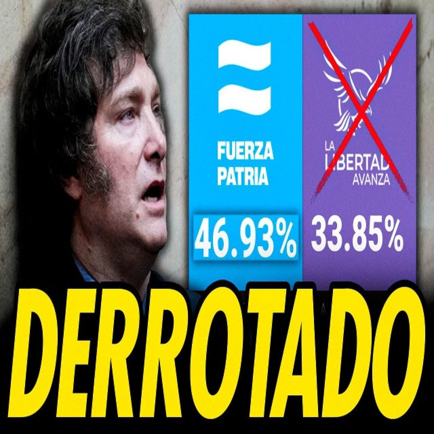 DERROTA HISTÓRICA DE JAVIER MILEI EN LAS ELECCIONES DE LA PROVINCIA DE BUENOS AIRES episode artwork