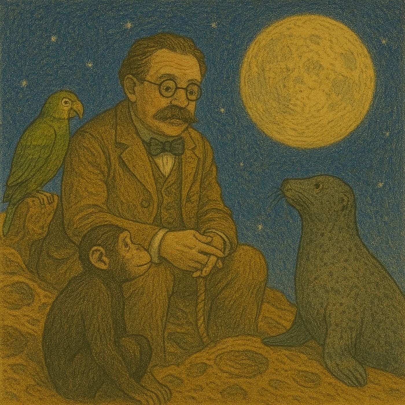 Doctor Dolittle in the Moon