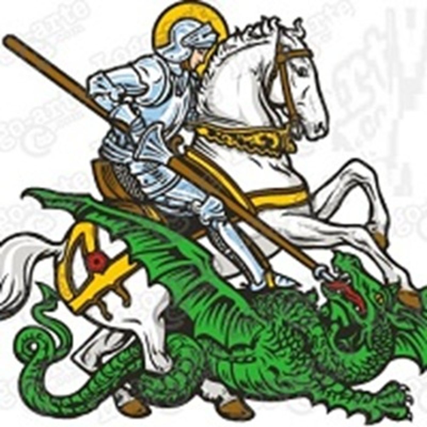 San Giorgio non dialoga col drago, ma lo combatte e lo uccide episode artwork