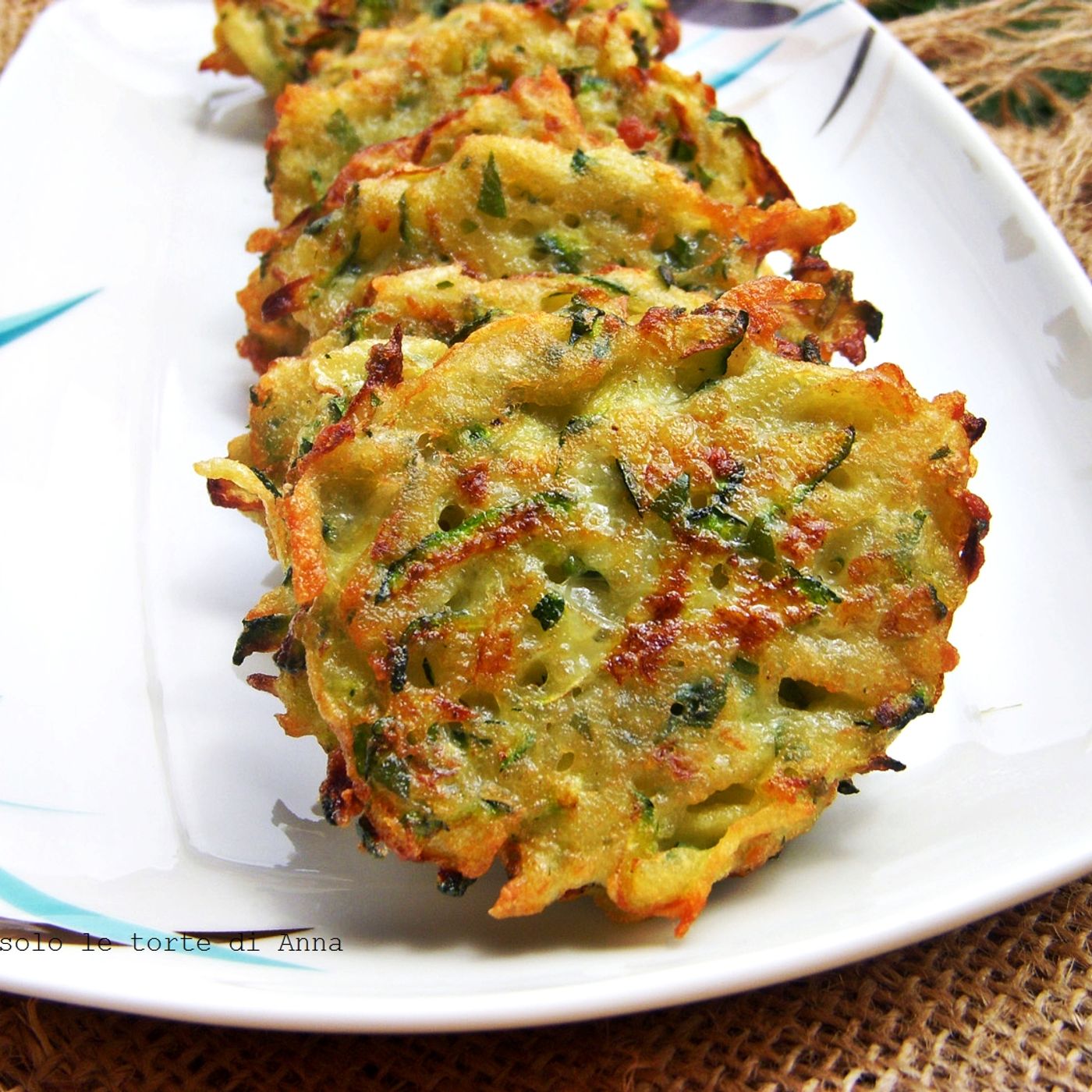 Frittelle di zucchine e patate