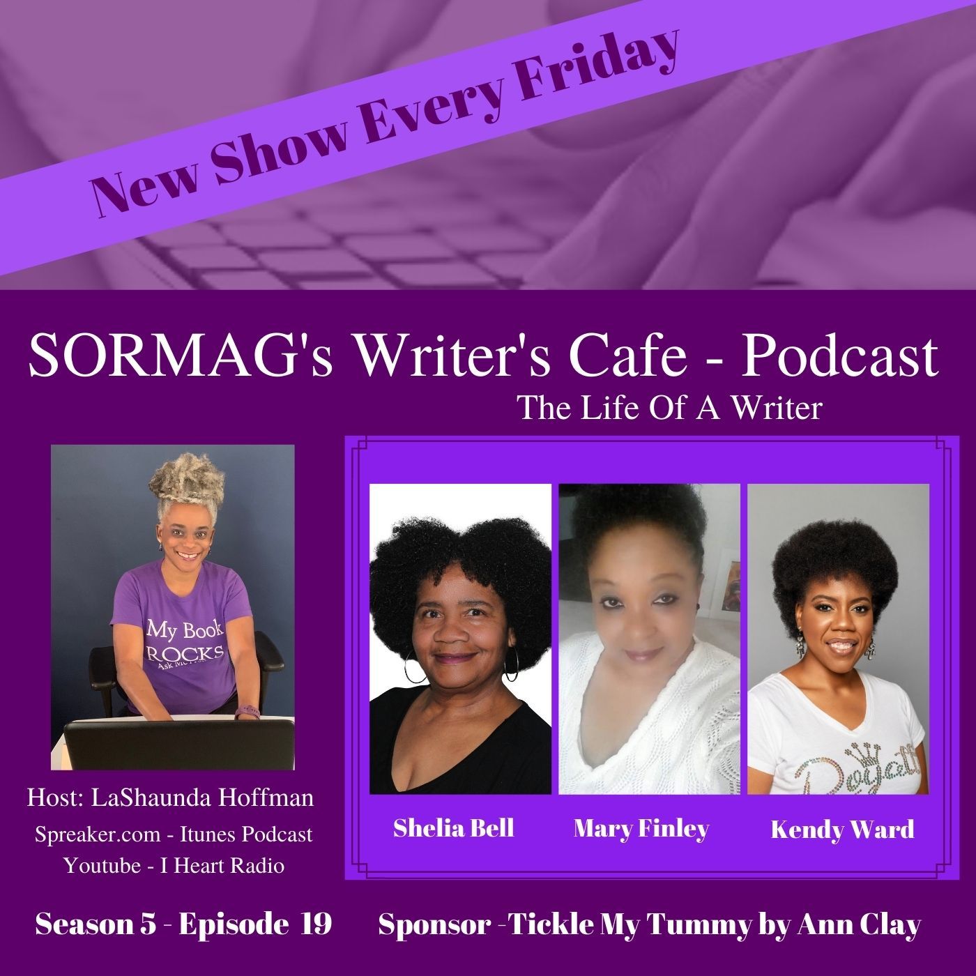 SORMAG's Writers Cafe Season 6 Episode 19 – Sheila Bell, Mary Finley, Kendy Ward