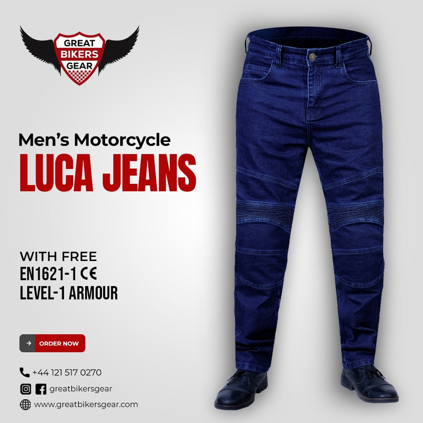 Luca Motorcycle Jeans – Ultimate Protection & Style for Bikers episode artwork