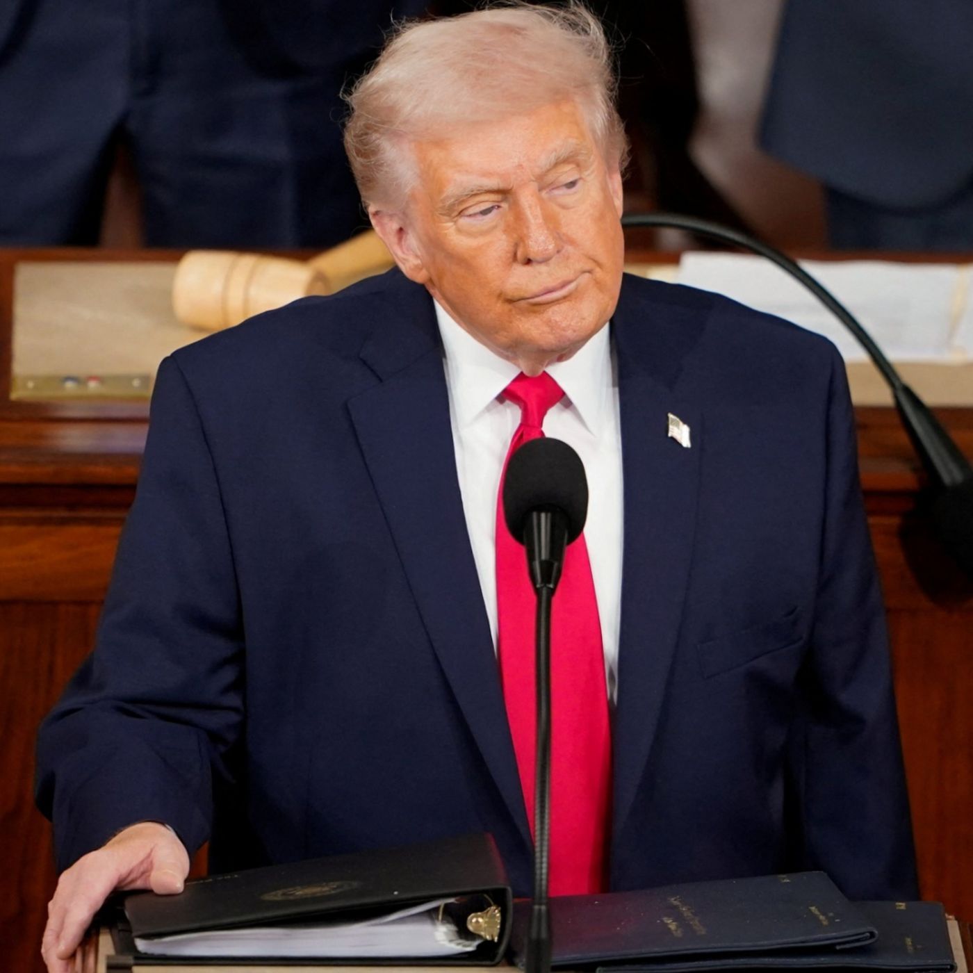 Trump delivers longest-ever State of the Union episode artwork