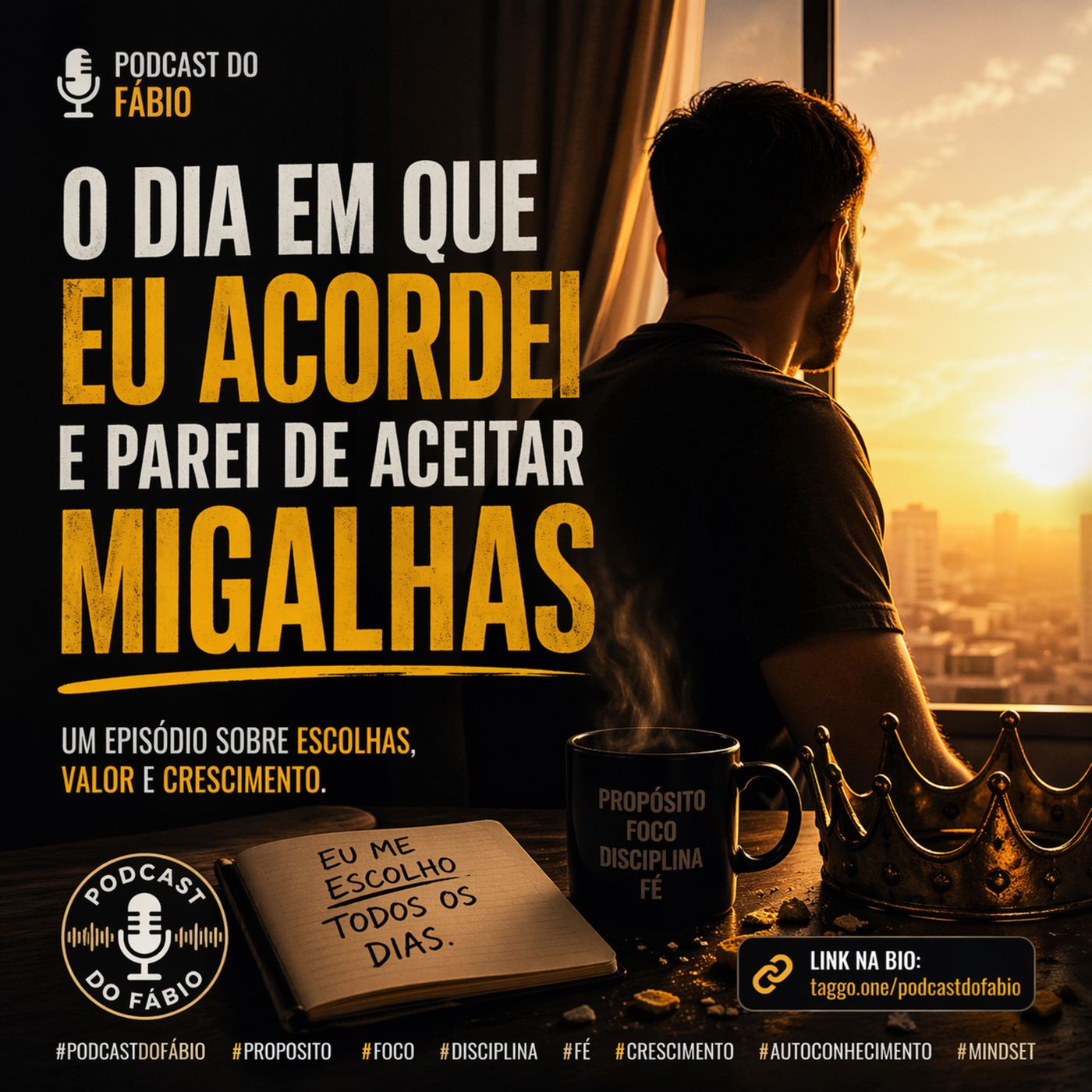 22 de Abril de 2026 - O Dia em que Eu Acordei e Parei de Aceitar Migalhas!