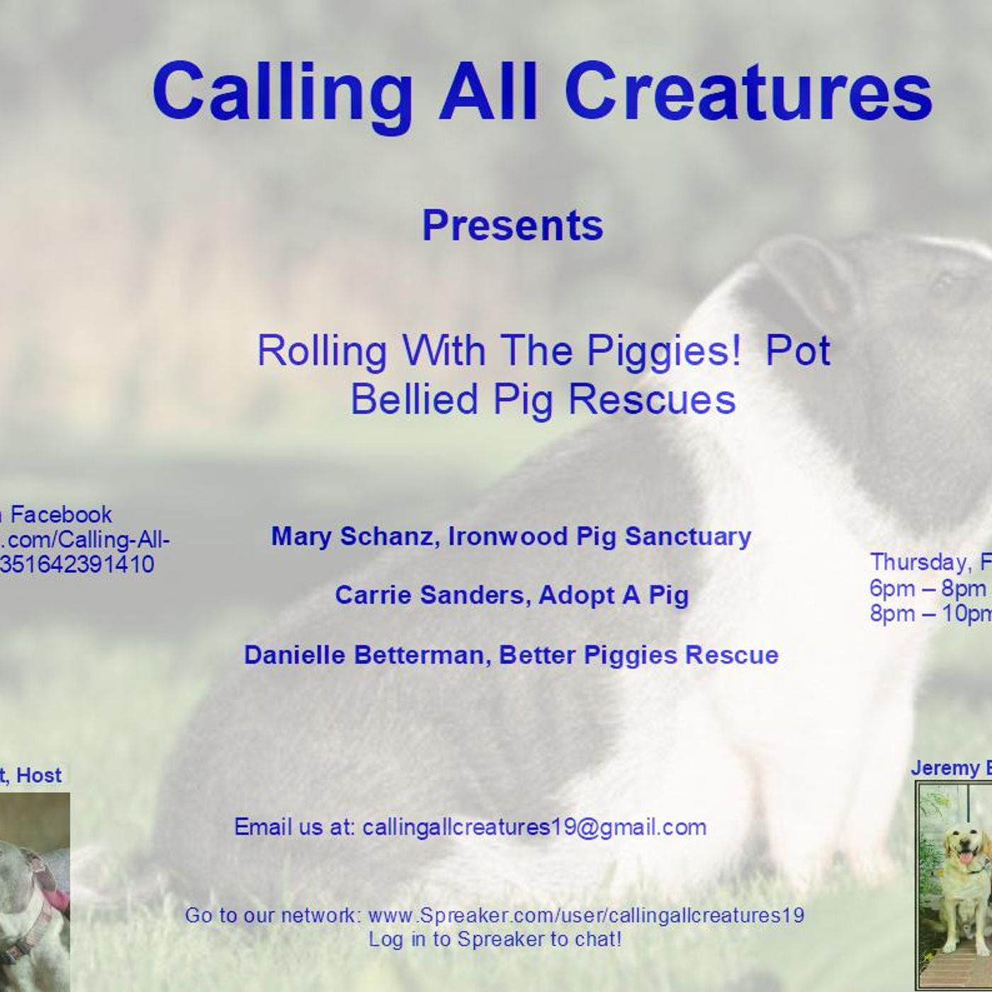 Calling All Creatures