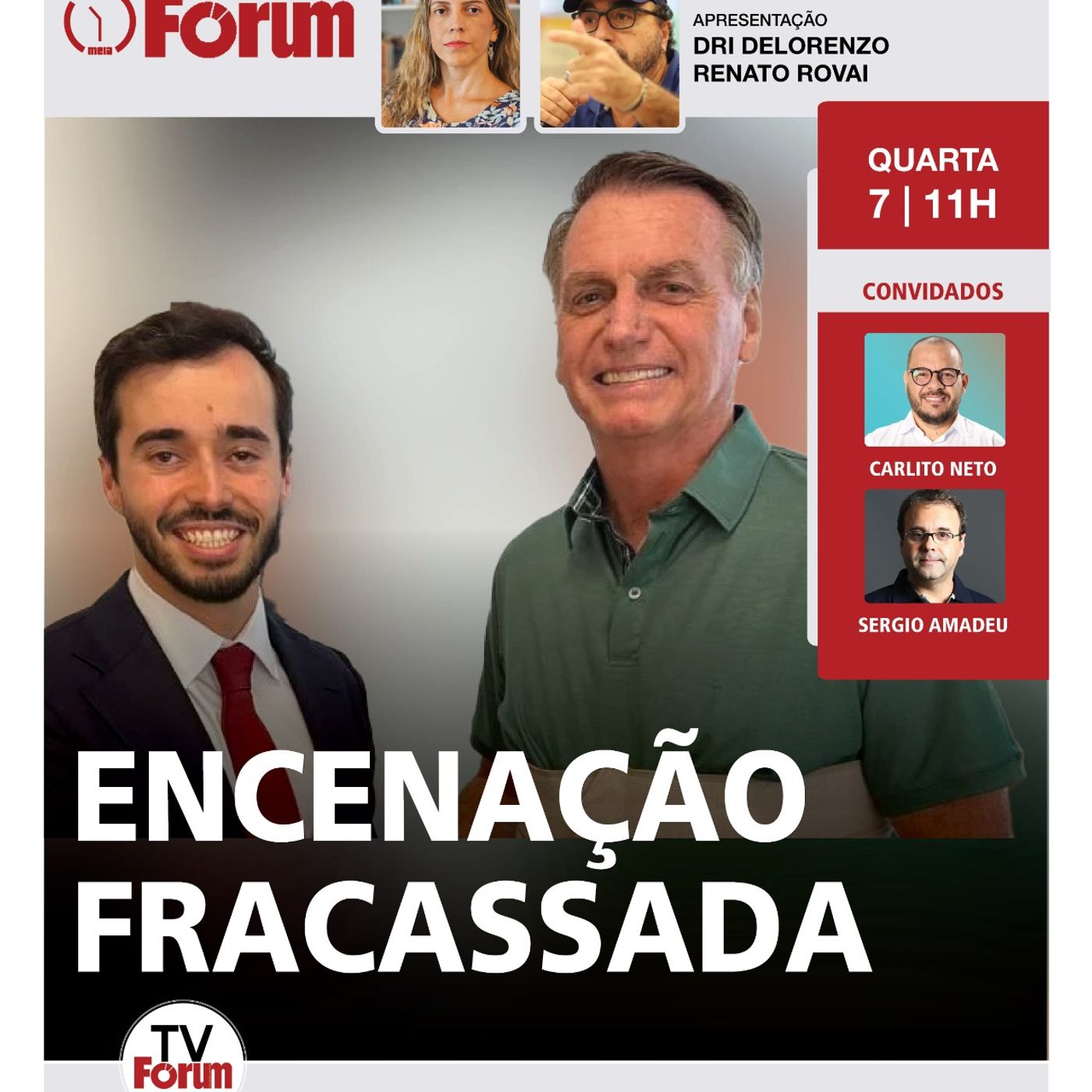 Bolsonaro recebe segundo escalão do governo Trump | Lula vai a Rússia | Mais deputados no Brasil? episode artwork
