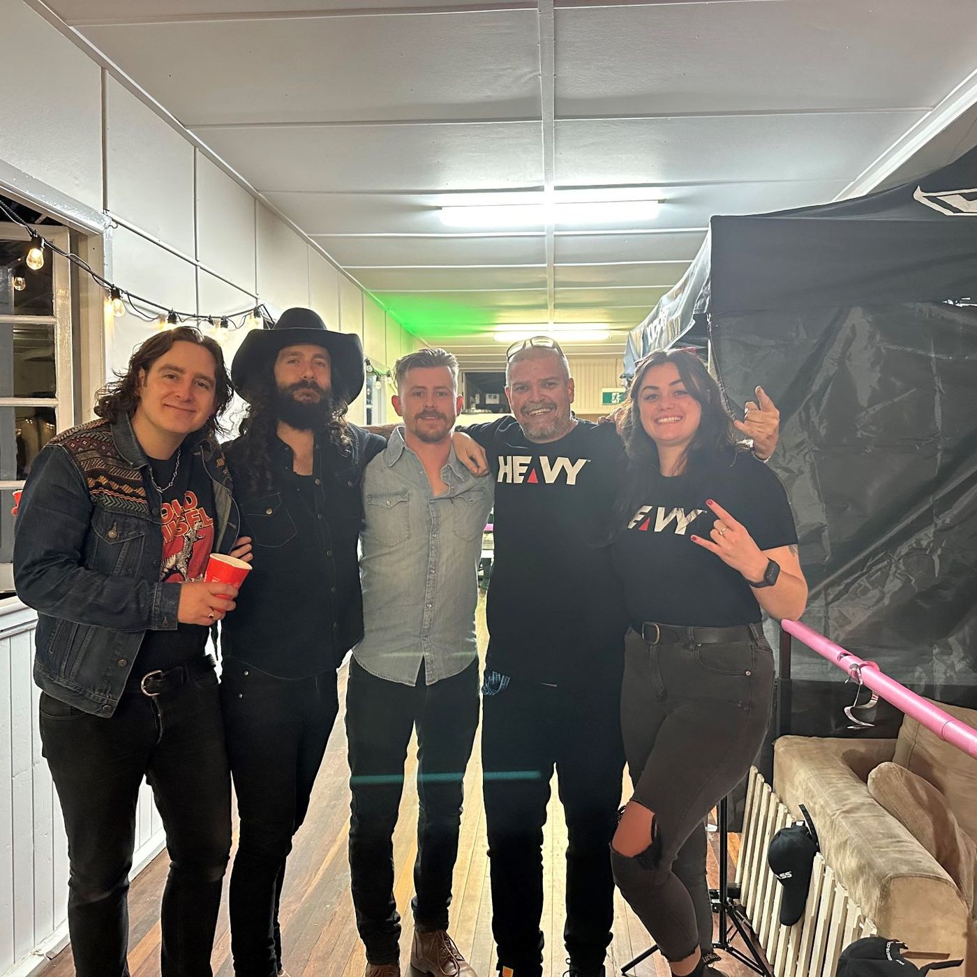 Taking Names Time With ALEX LASKA From KINGSWOOD Backstage At KICKASS FESTIVAL 2023