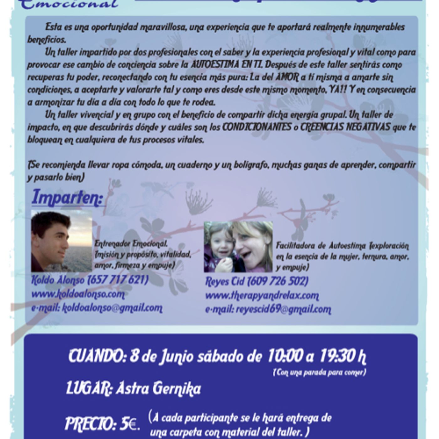 Taller Autoestima para Mujeres