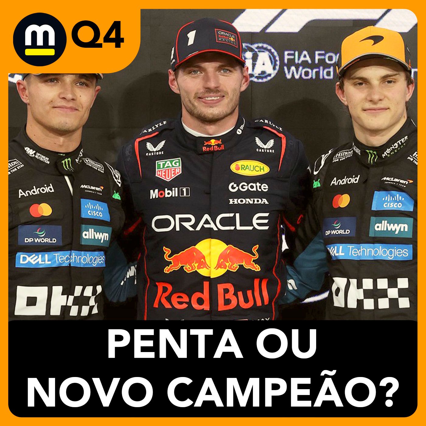 Max pole, Norris 2º, Piastri 3º e Bortoleto no Q3! Veja análise do último grid de 2025, em Abu Dhabi episode artwork