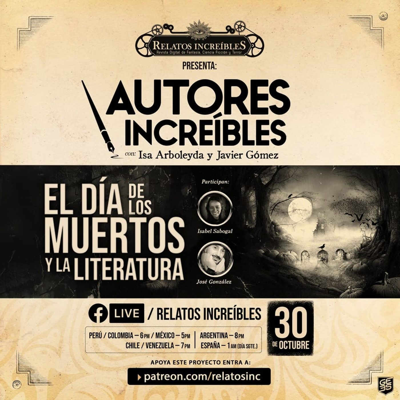 Autores Increíbles