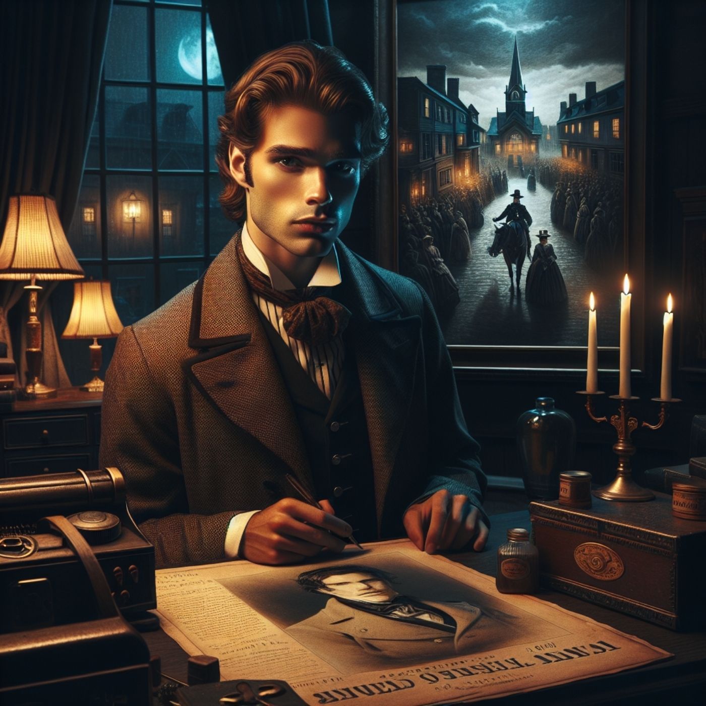 Henry More Smith - The Mysterious Stranger podcast artwork