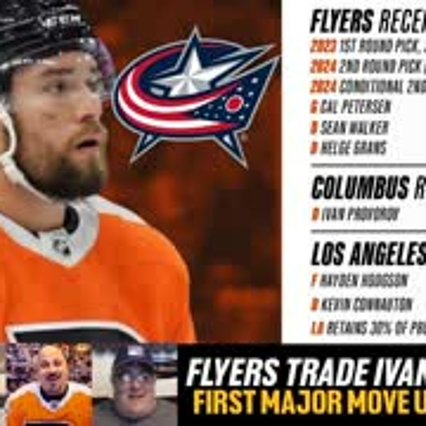 Flyers TRADE Ivan Provorov!! | Carter Hart Trade Rumors |  Hockey Happy Hour | A2D Radio episode artwork