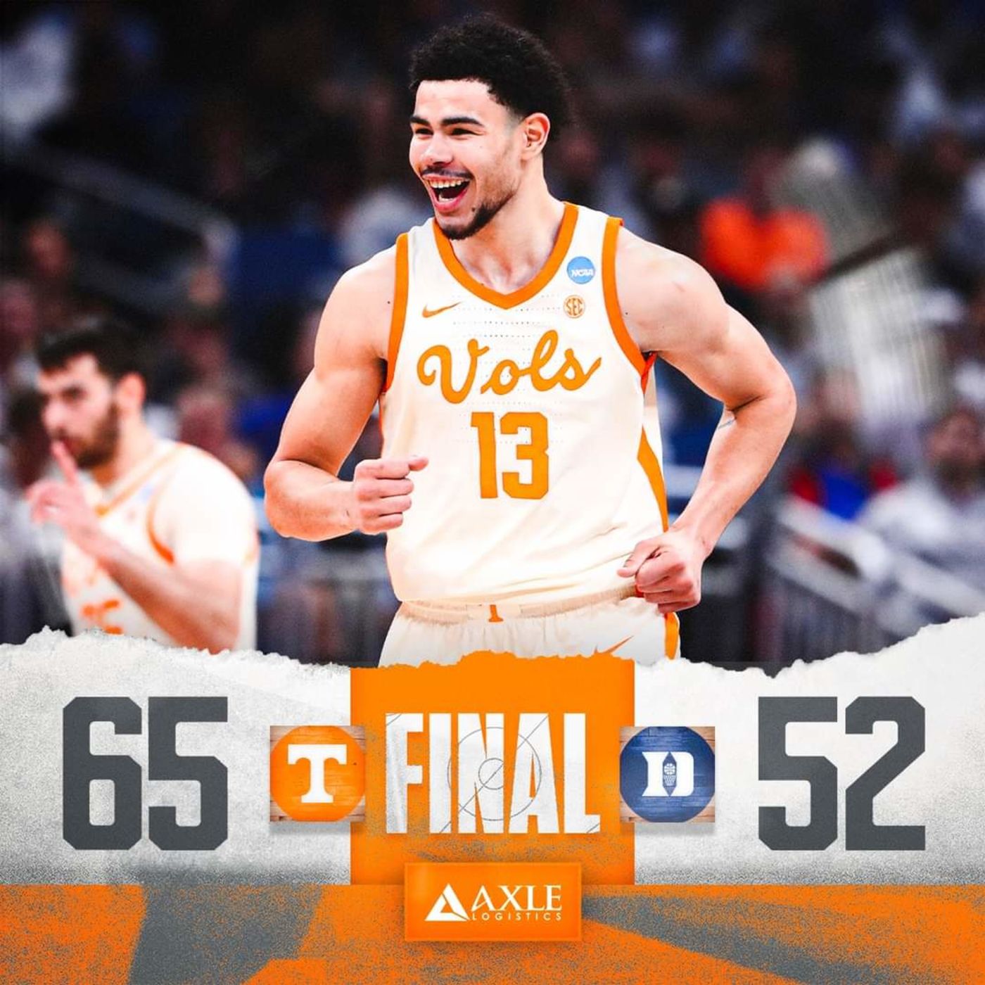 2:13 - Down goes Duke!