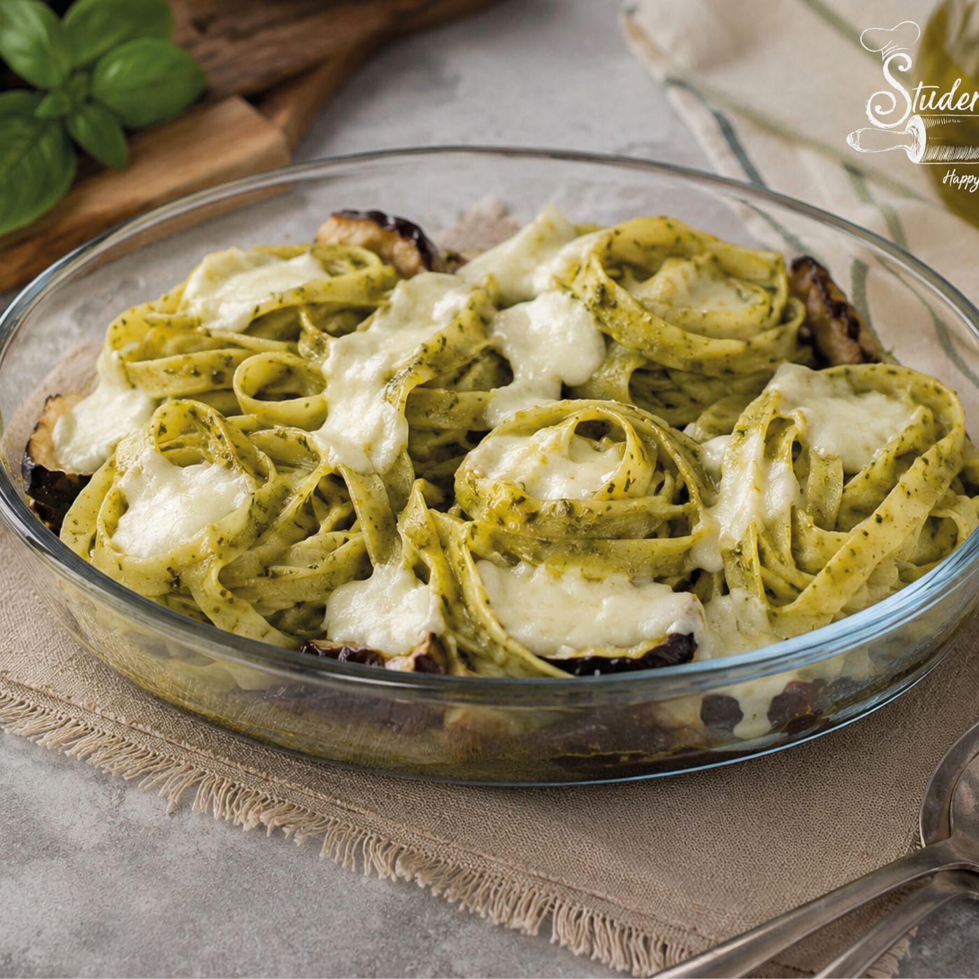 TAGLIATELLE VEGANE AL FORNO Con Pesto, Melanzane E Mozzarella episode artwork