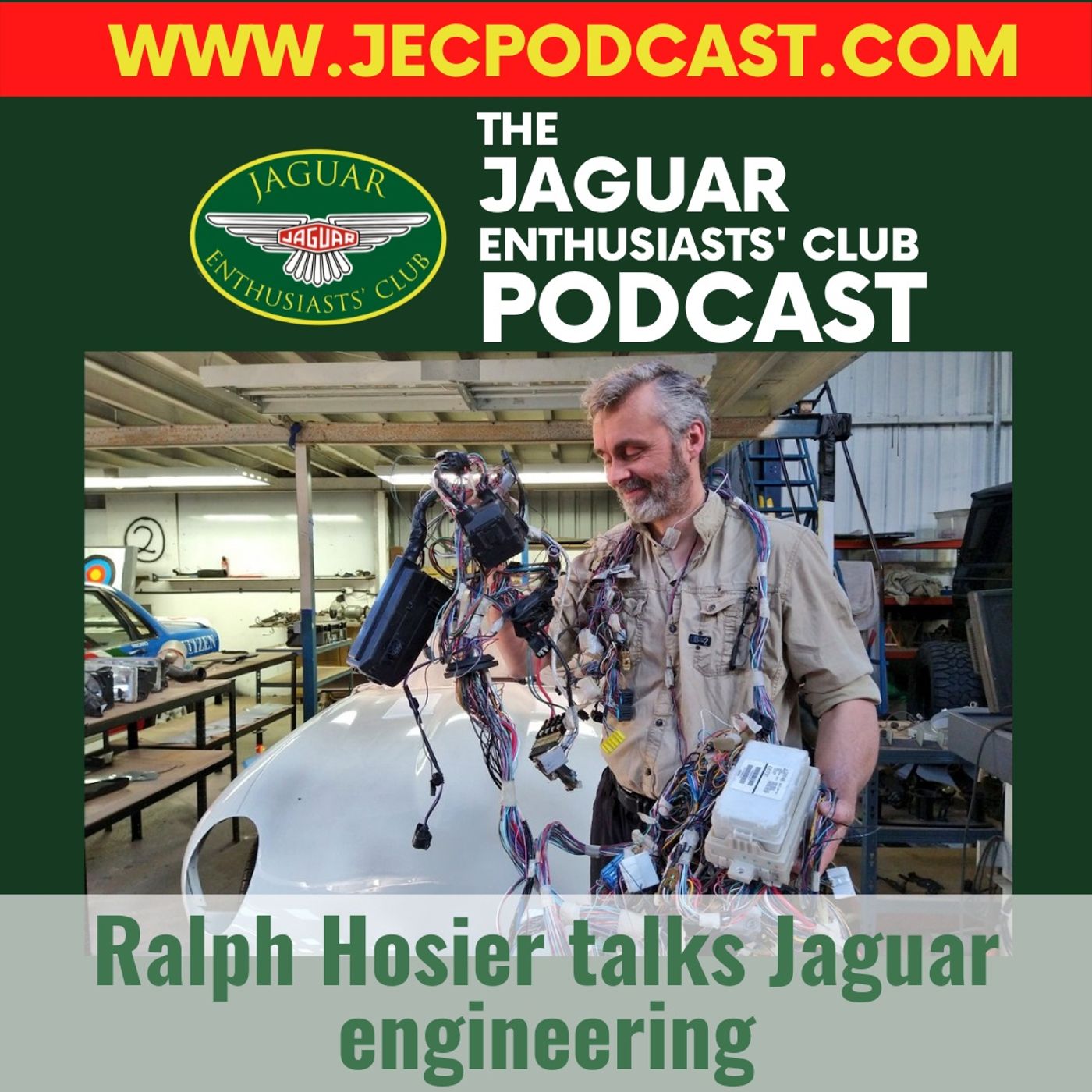 Episode 46 - Ralph Hosier talks Jaguar engineering episode artwork