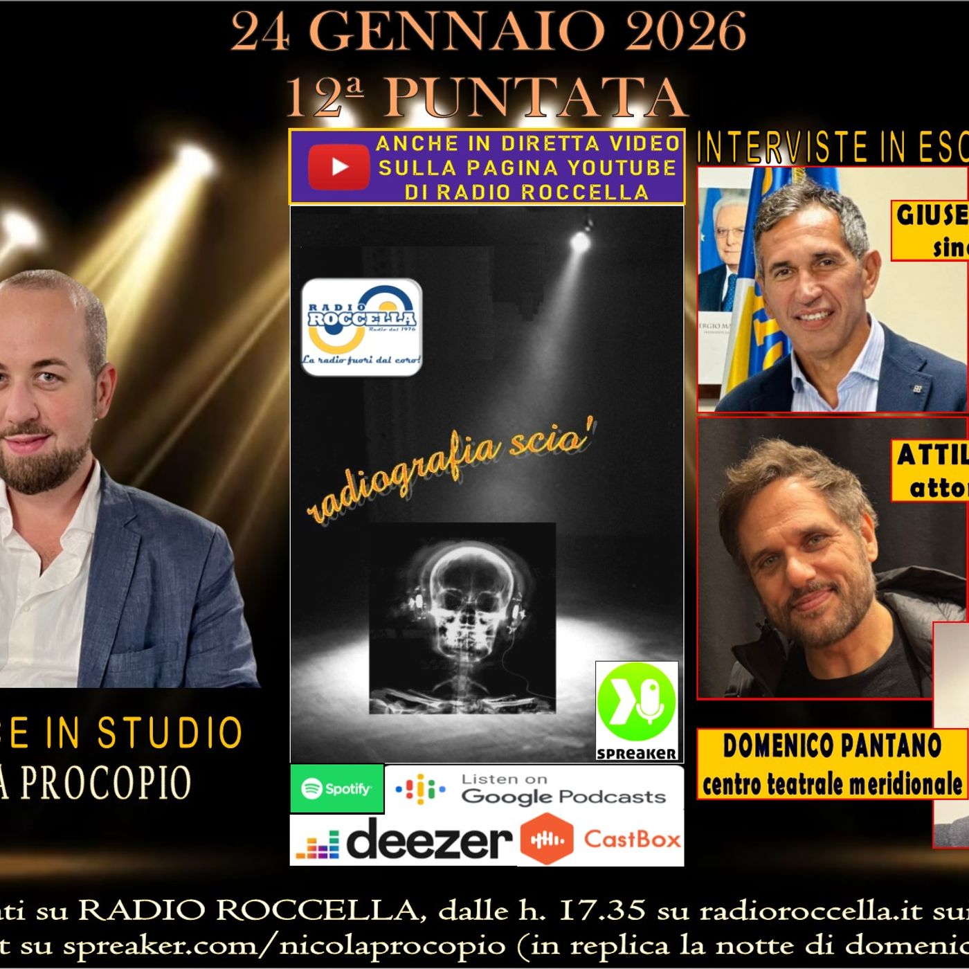 Radiografia Scio' - N.12 del 24-01-2026 episode artwork