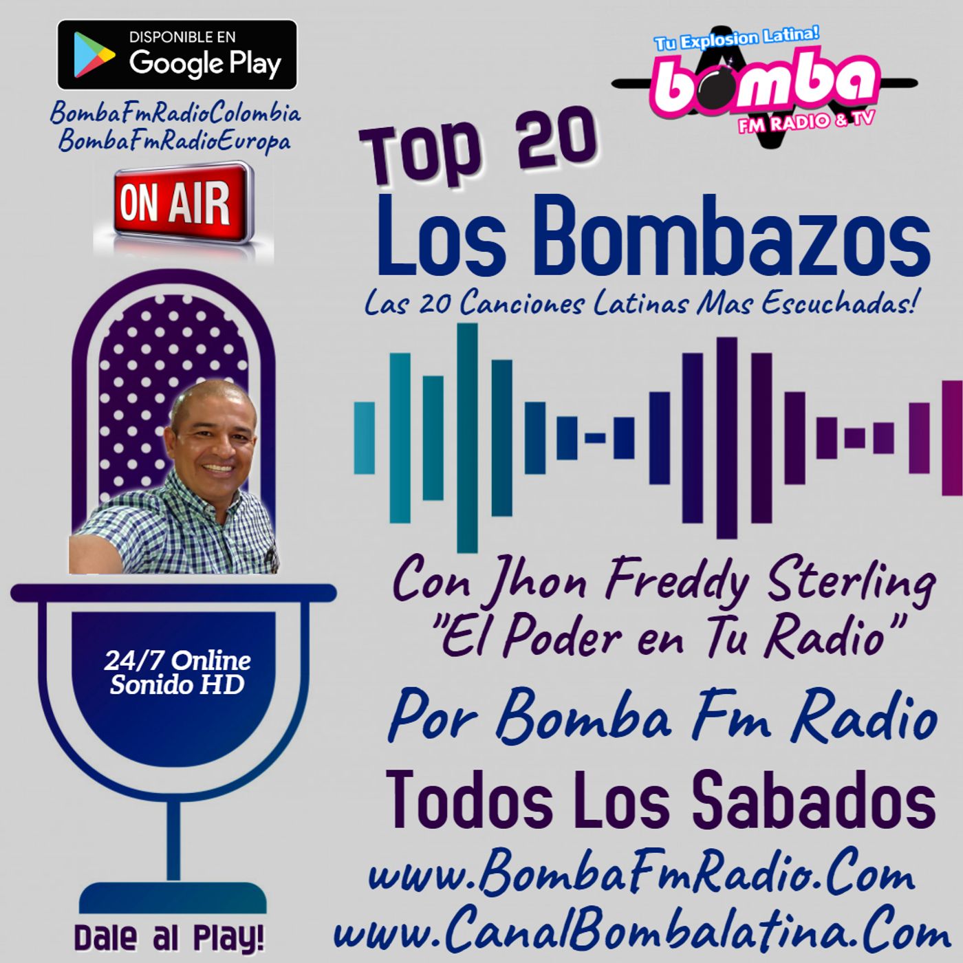 Los 20 Bombazos Top Latino