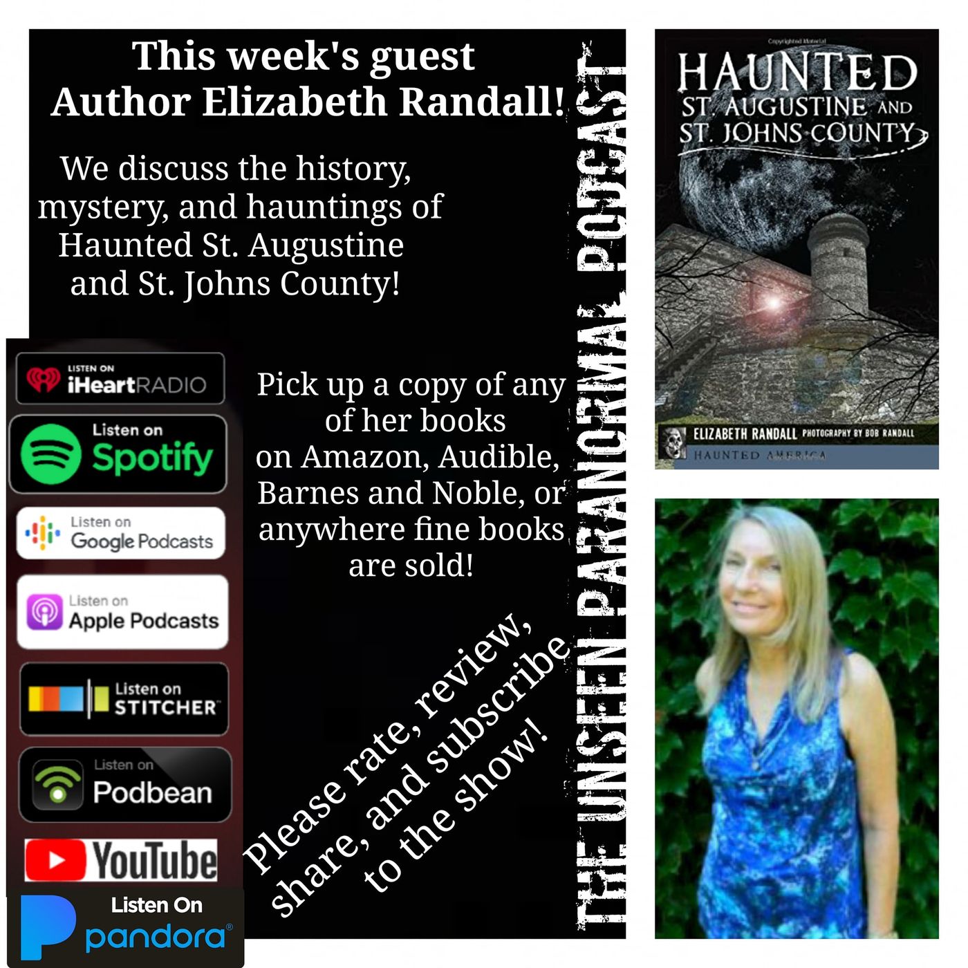 Haunted St. Augustine and St. John's County FL with Elizabeth Randall episode artwork