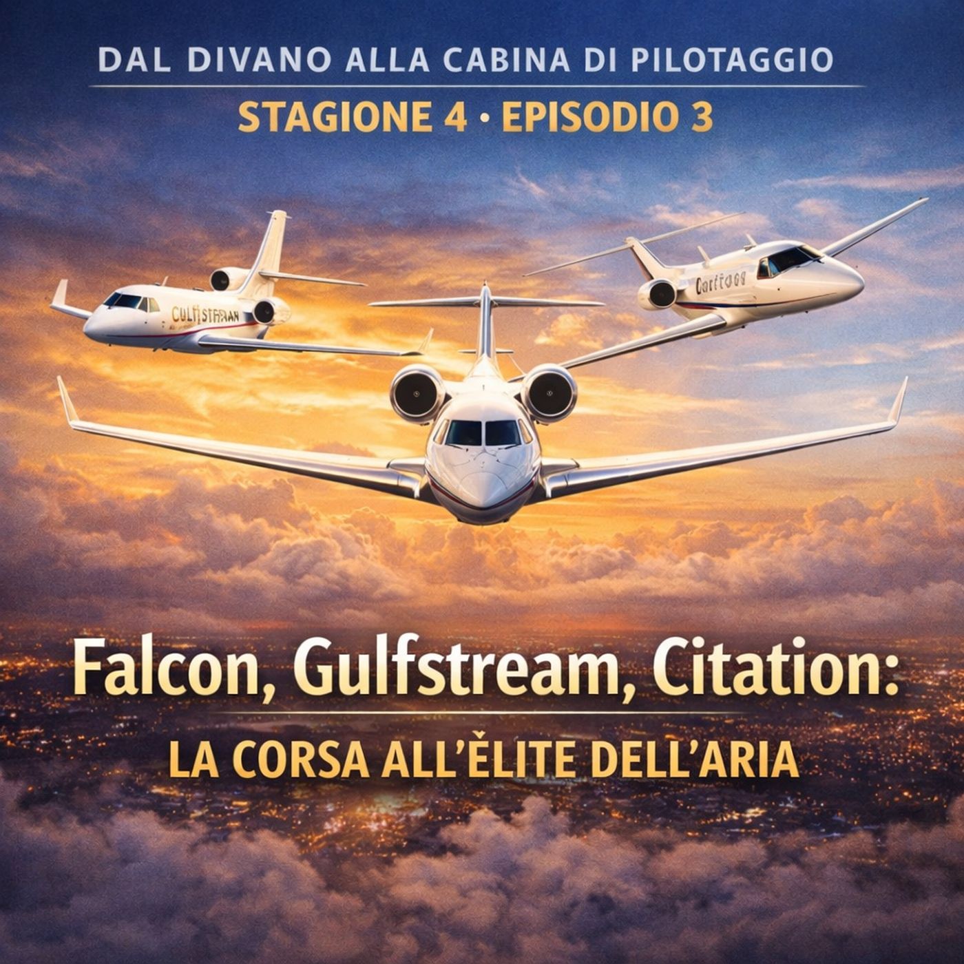EP.3 - La storia dei Jet Privati - Falcon, Gulfstream, Citation: la corsa all’élite dell’aria