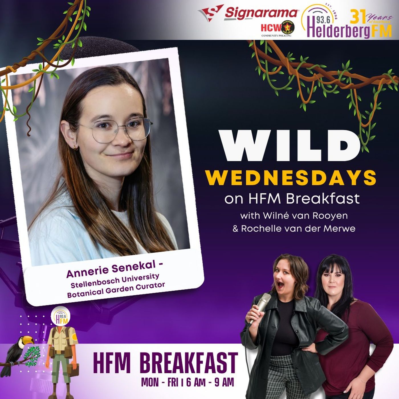 Wild Wednesday's On #HFMBreakfast episode artwork