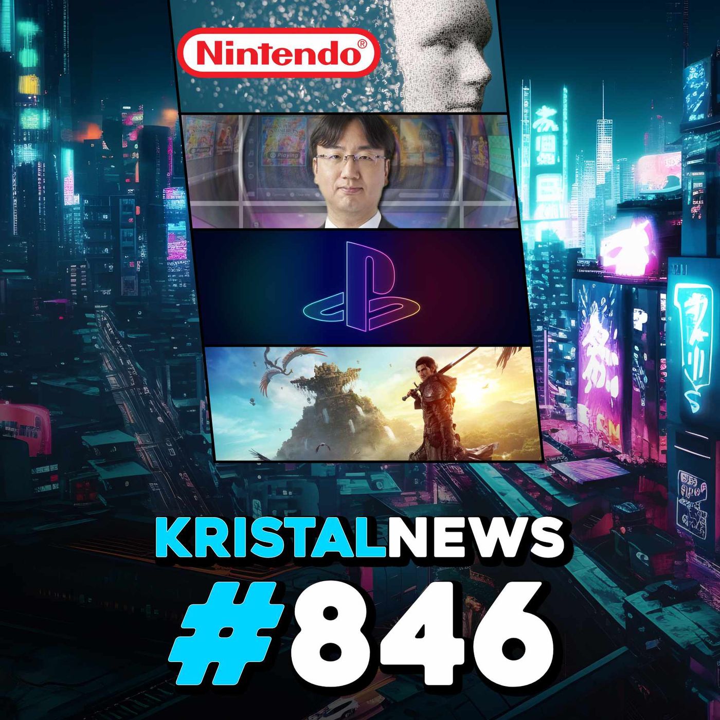 Il 51% dei SOLDI di PLAYSTATION con SOLI 10 GIOCHI. | NINTENDO non VUOLE le IA |  ▶ #KristalNews 846 episode artwork
