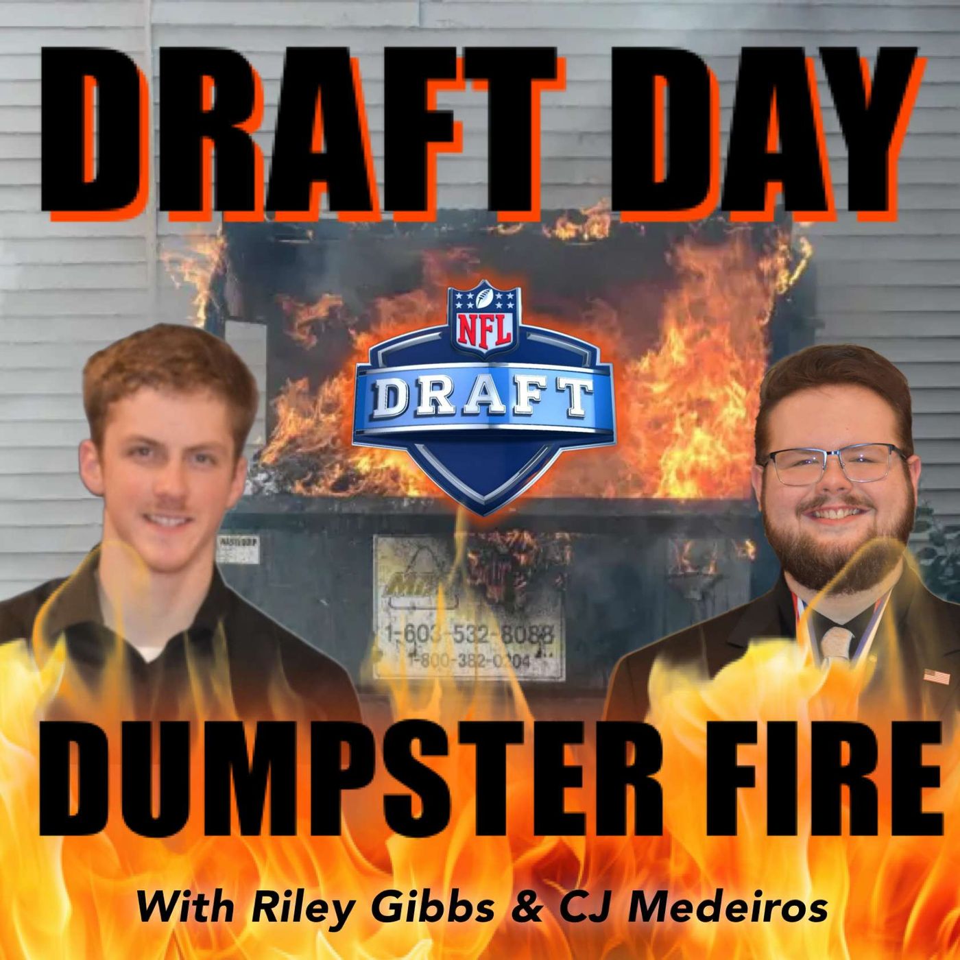 Draft Day Dumpster Fire podcast artwork