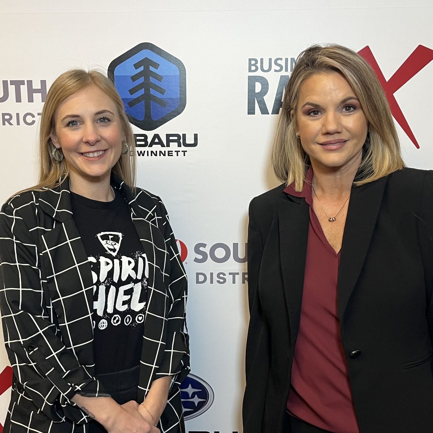 Anne McGhee & Makayla Cummings with D&L Contracting Services and McKenzie Rowley with TopGolf Buford