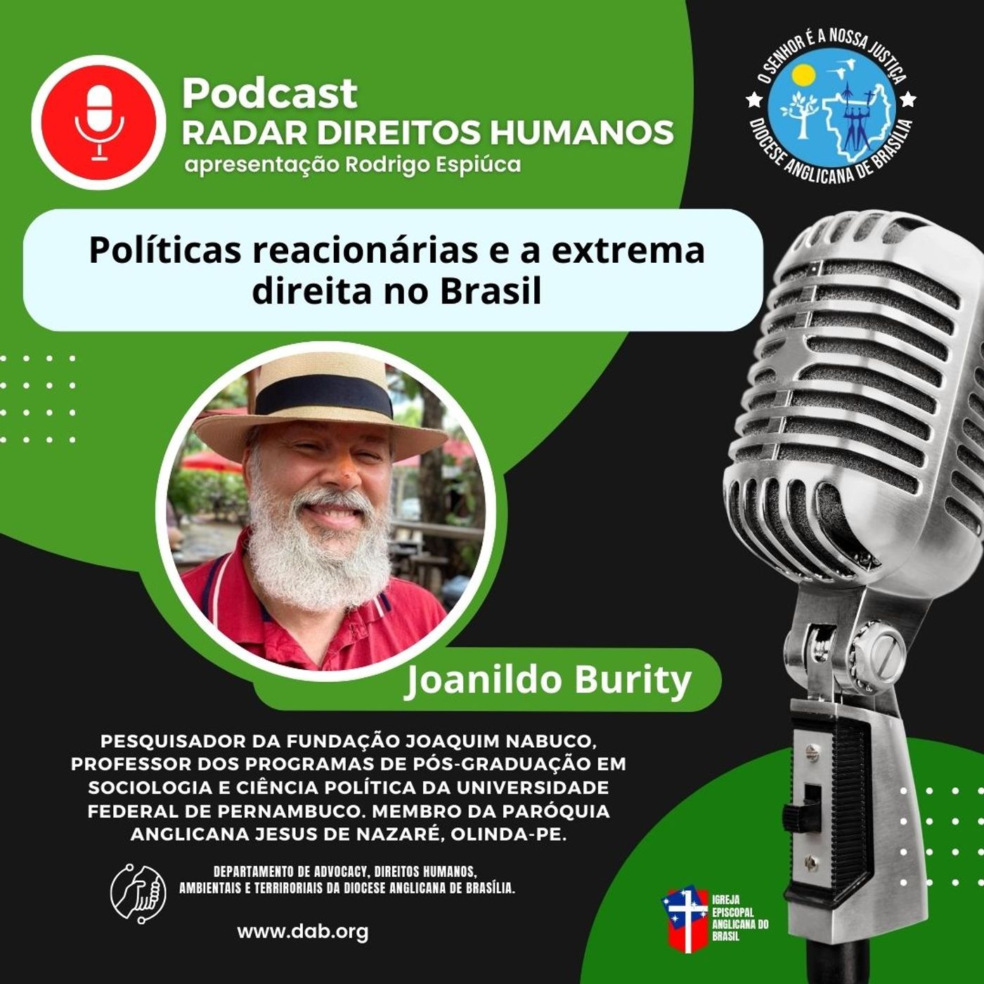 #056 - Políticas reacionárias e a extrema direita no Brasil, com Joanildo Burity episode artwork