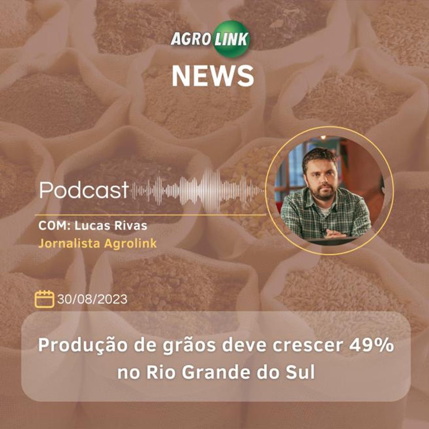 Safra de verão deve alcançar 39 milhões de toneladas no RS episode artwork