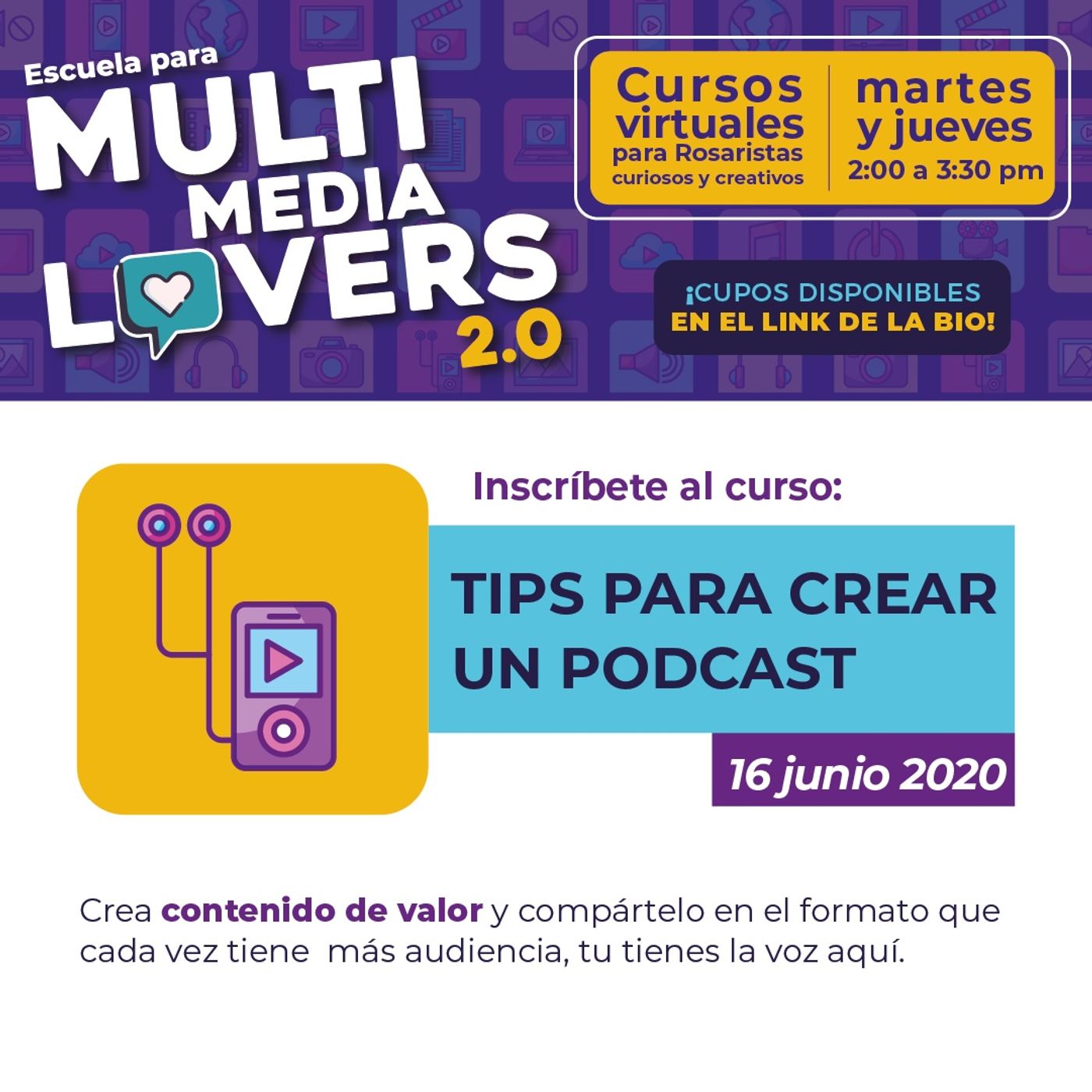 Cursos virtuales para rosaristas curiosos y creativos episode artwork