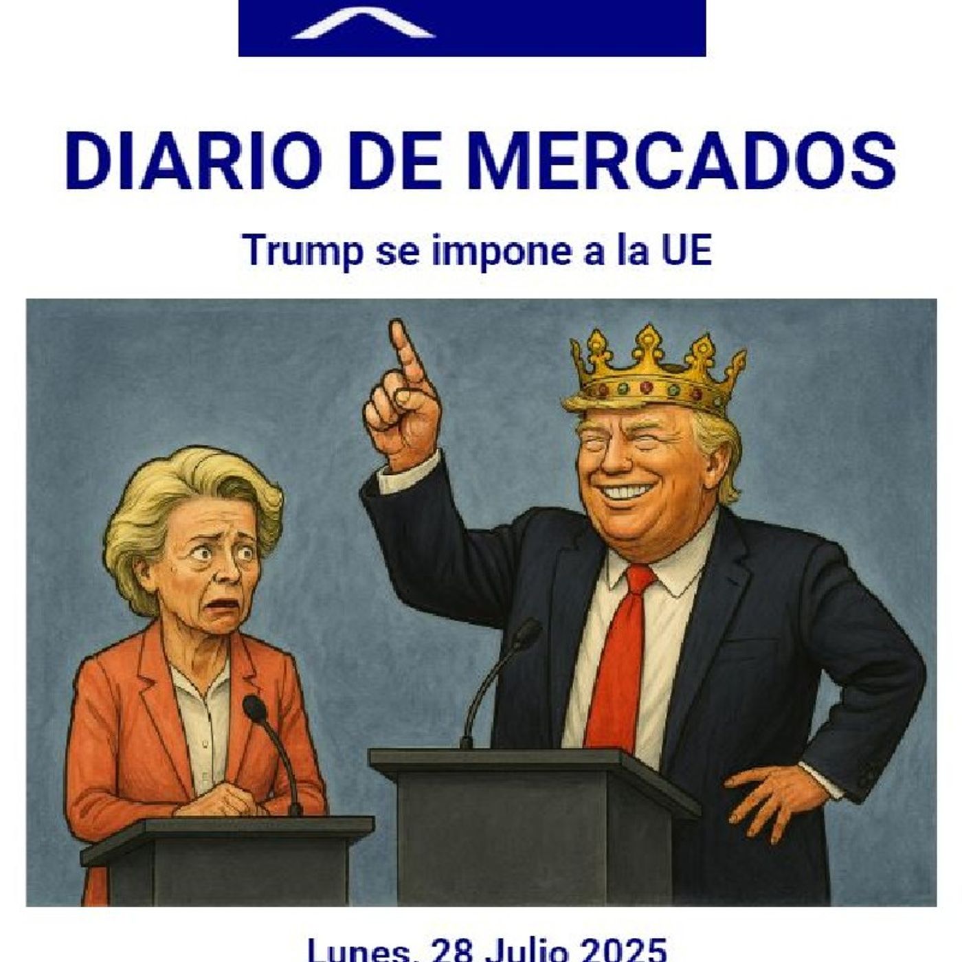 PODCAST en abierto DIARIO DE MERCADOS Lunes 28 Julio 2025 episode artwork