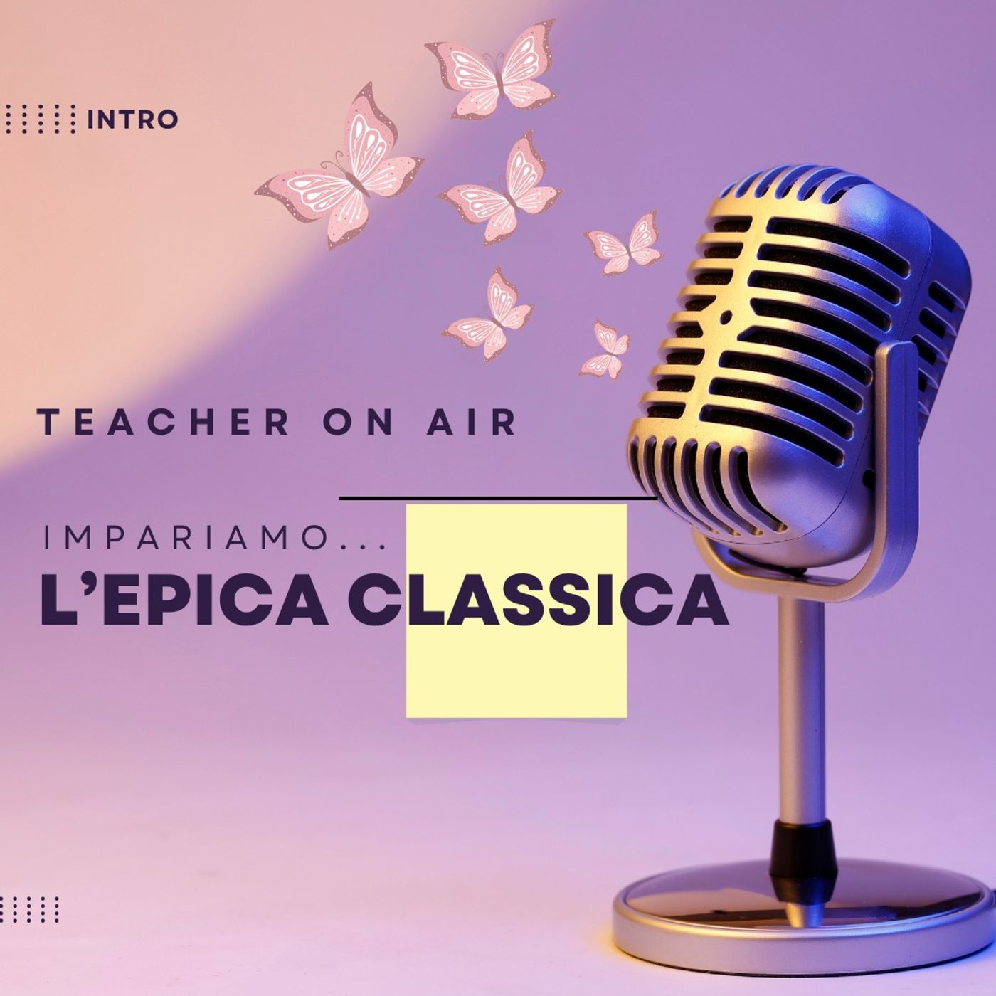 teacher on air: l'epica classica. podcast artwork