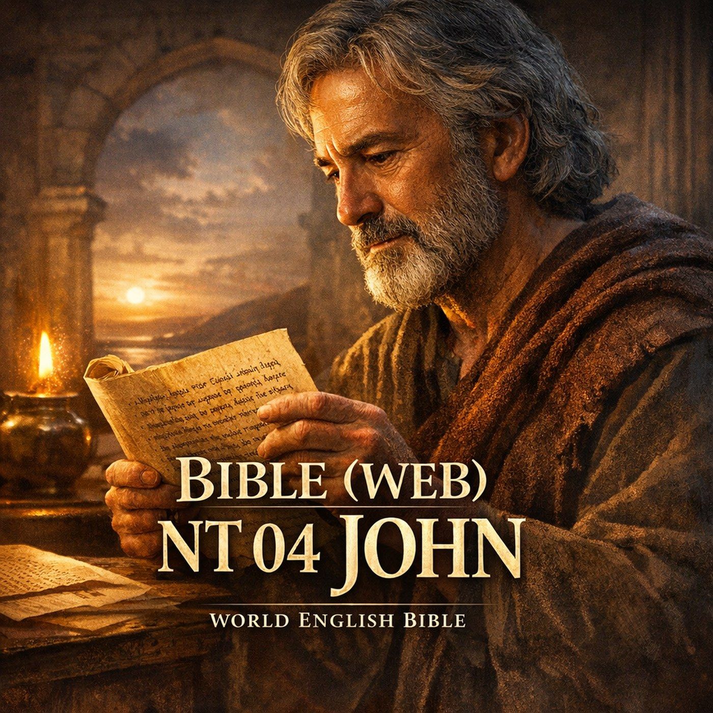 🟡 Bible (WEB) NT 04: John (Full Audiobook) | World English Bible episode artwork