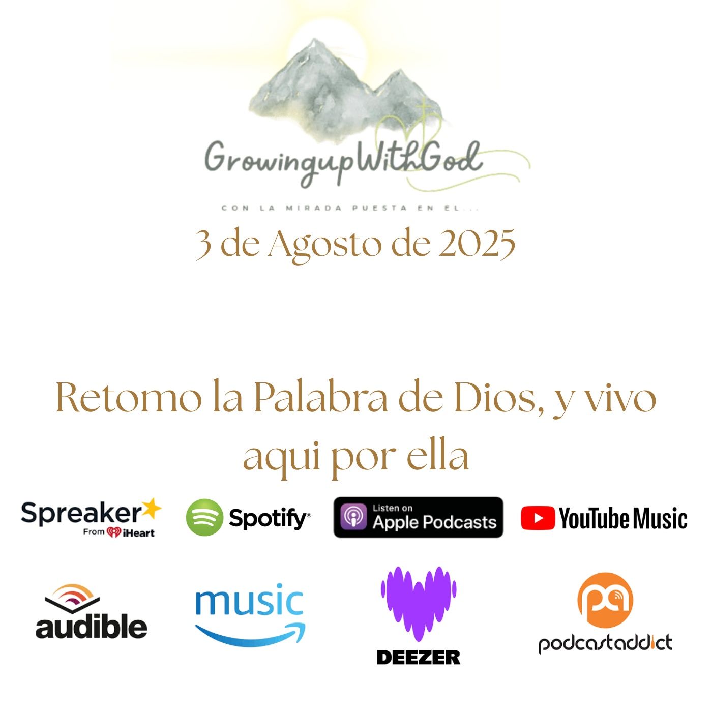 Growing Up With God (Creciendo Con Dios)