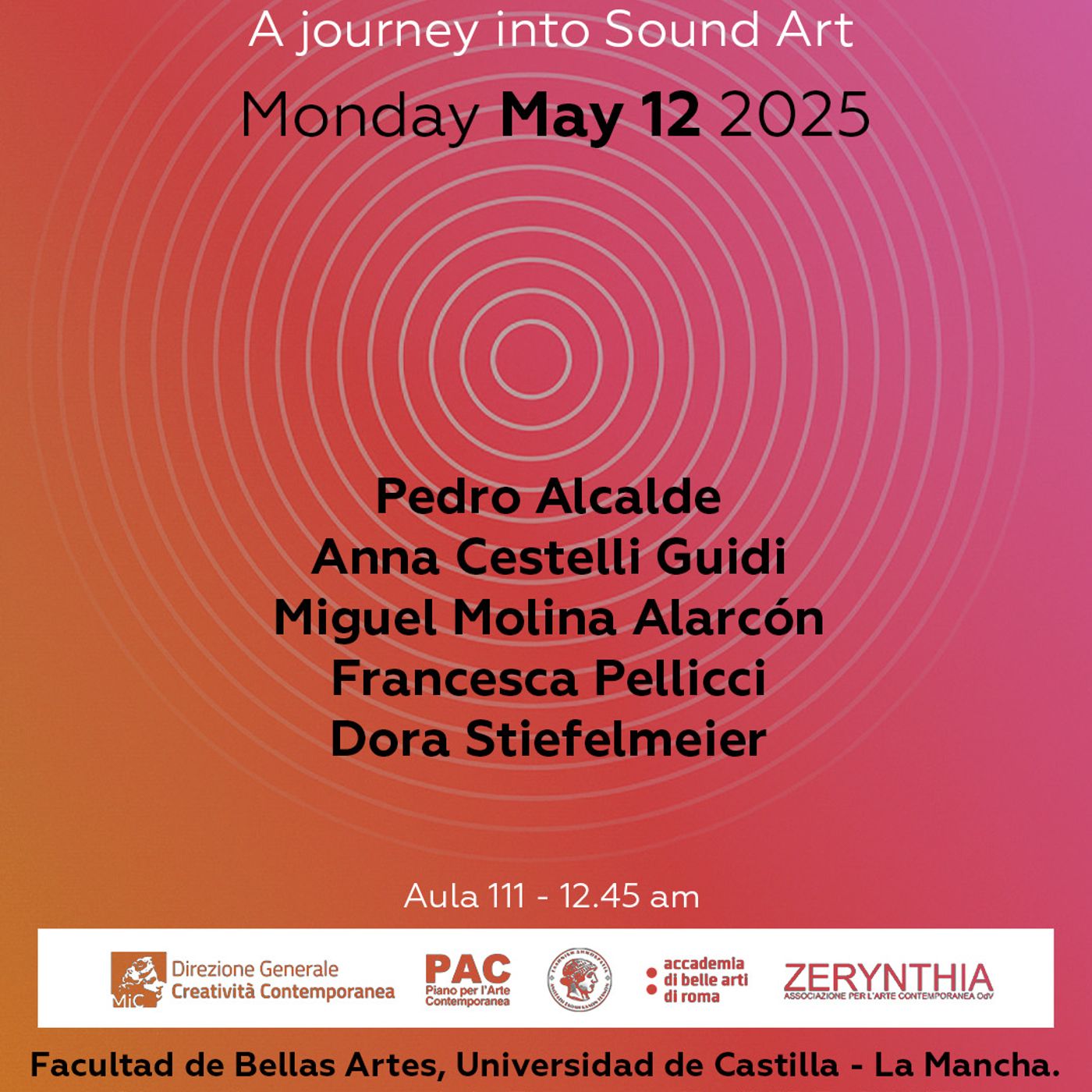Sound Chronicles - A journey into Sound Art - MIDE-CIANT Cuenca 12 maggio 2025 episode artwork