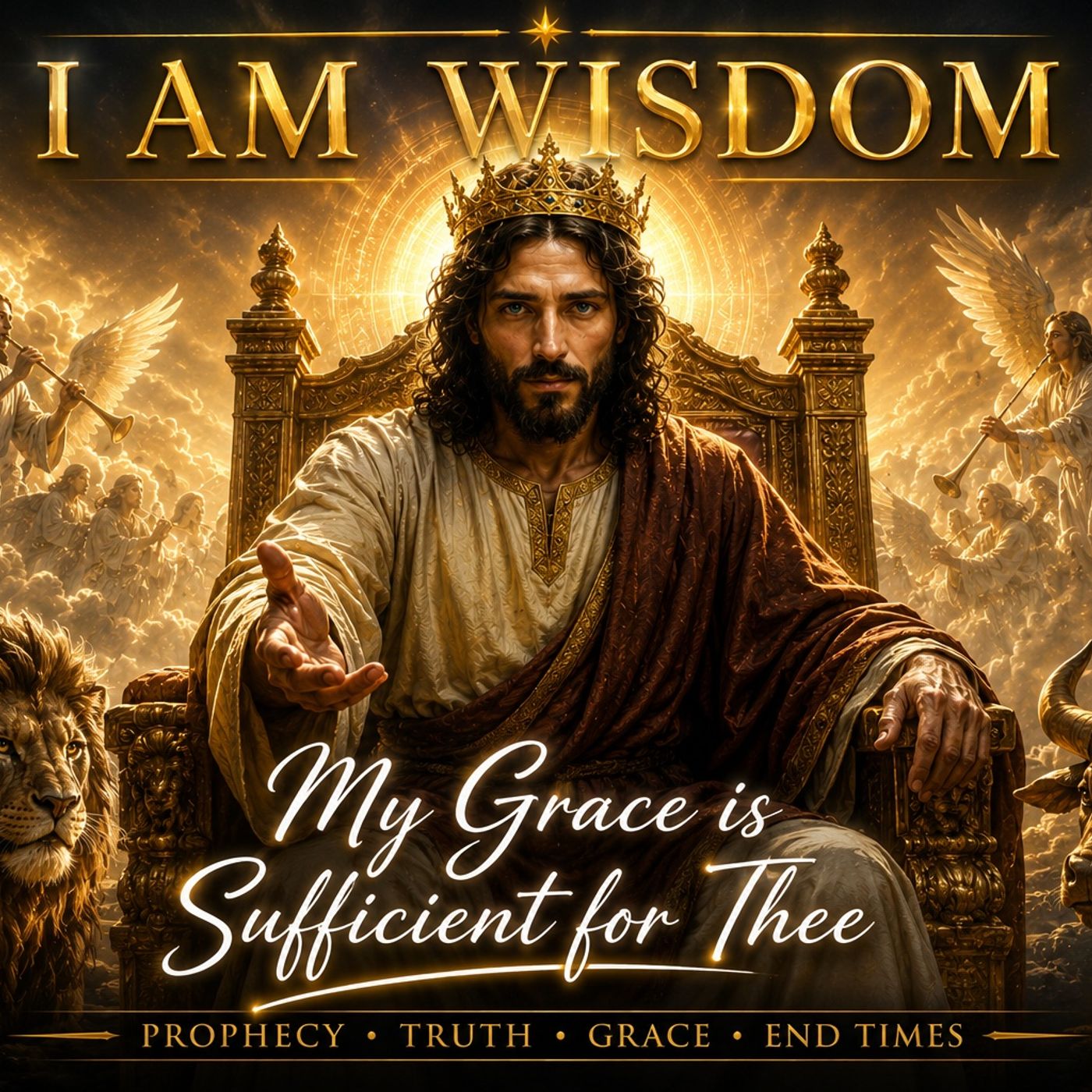 🕊️ I AM WISDOM: "My Grace is Sufficient for Thee" (A Message from Jesus) episode artwork