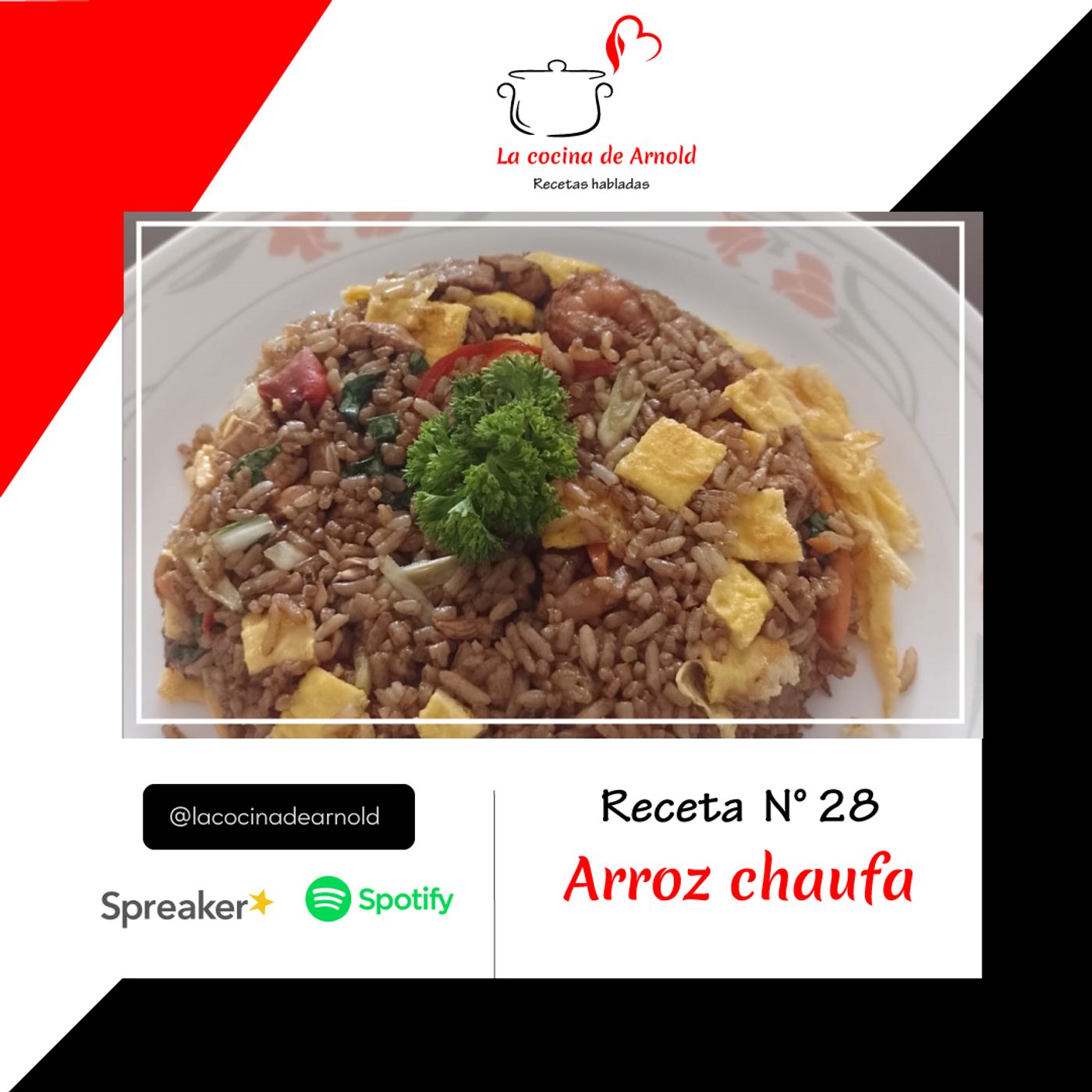 La cocina de Arnold, recetas habladas