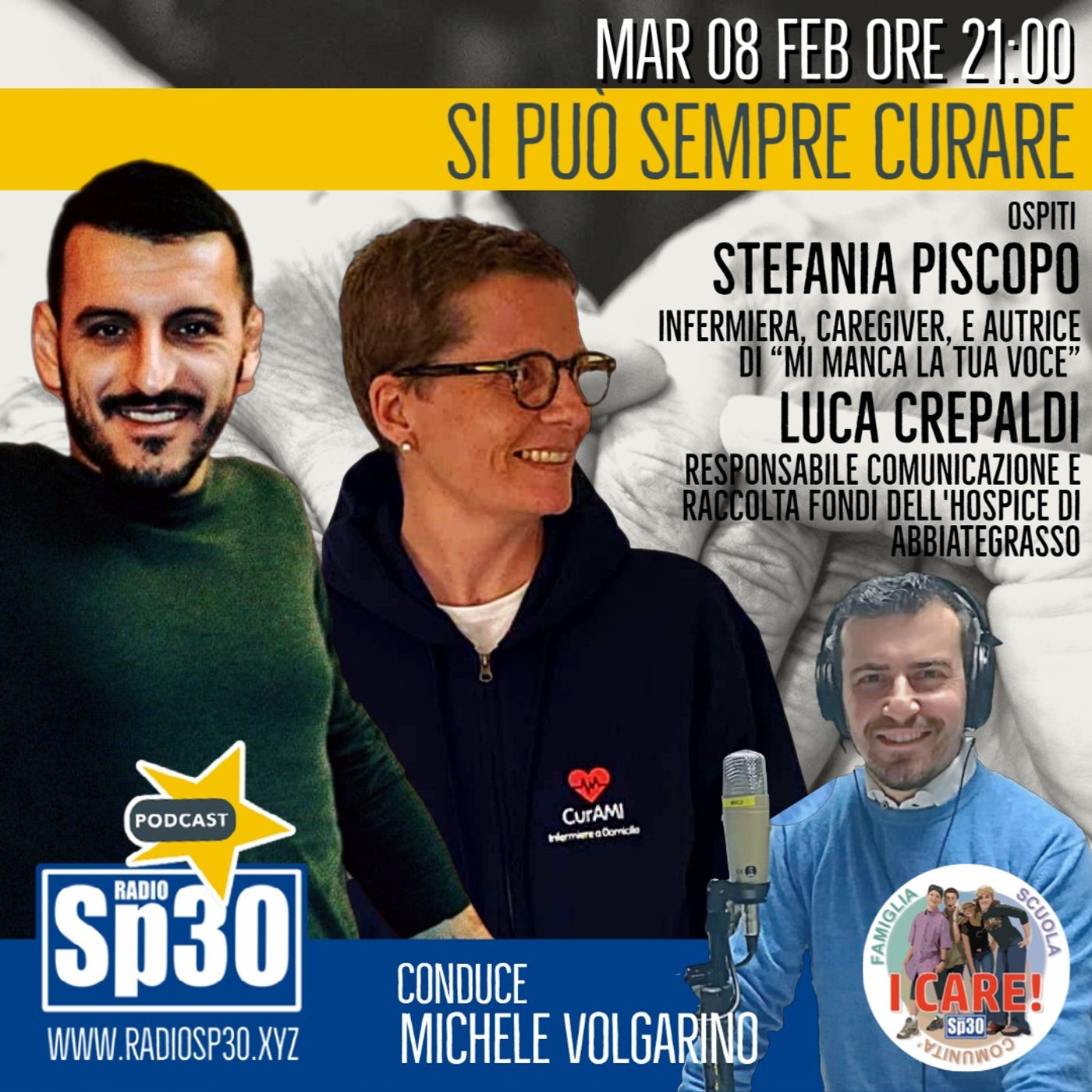 #ICARE - Si può sempre curare - Ospiti Stefania Pioriggi e Luca Crepaldi episode artwork