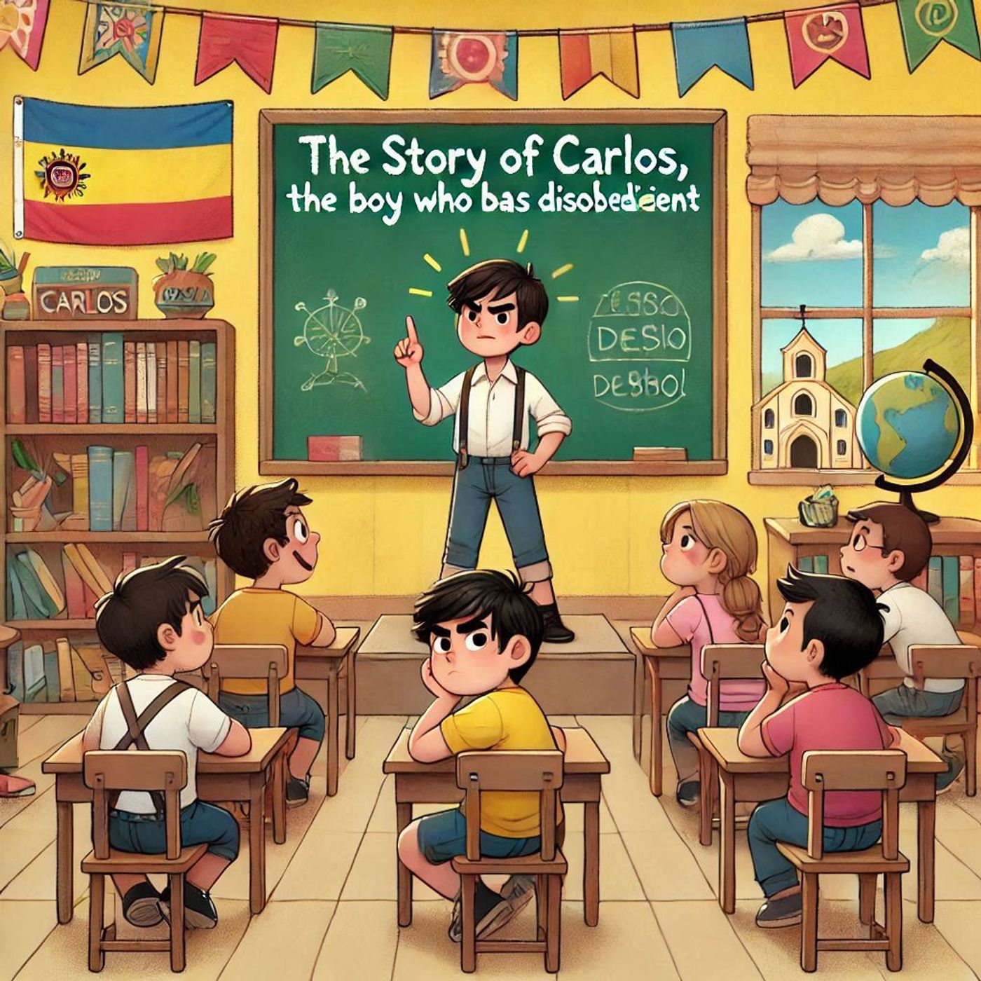 Carlos, el niño que era desobediente episode artwork
