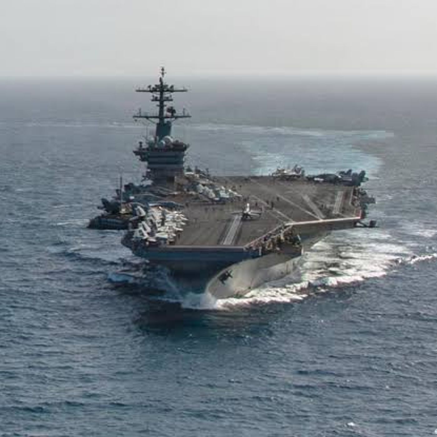 Concern for crew stuck on US aircraft carrier as Iran war drags on episode artwork