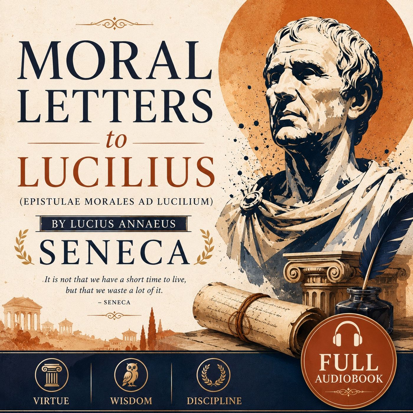 Moral Letters to Lucilius by Seneca | Full Audiobook 📖 Stoic Wisdom, Virtue & the Art of Living Part 1