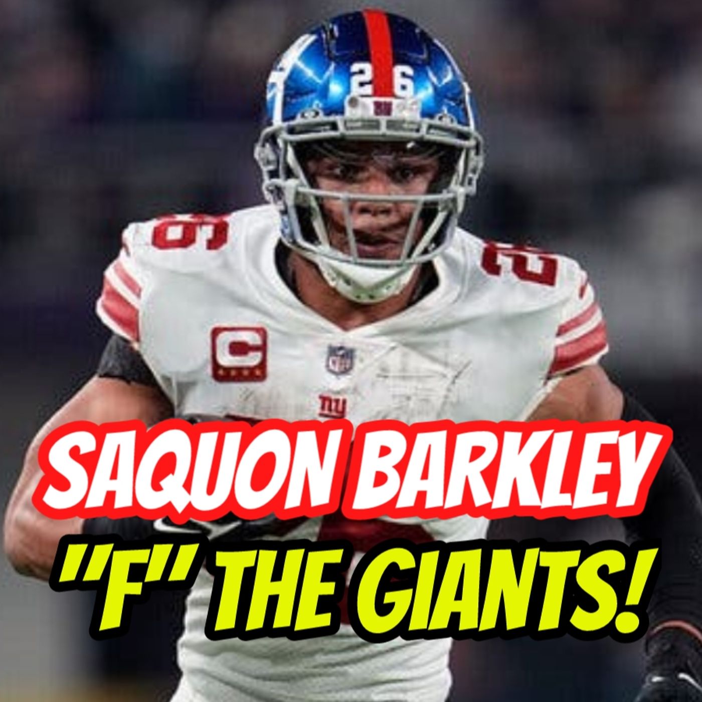 Saquon Barkley / "F" The Giants episode artwork