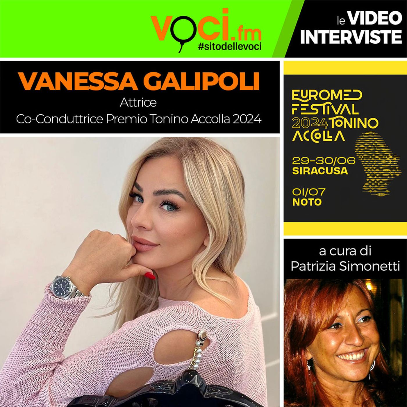 ANTEPRIMA PREMIO ACCOLLA 2024: la co-conduttrice VANESSA GALIPOLI su VOCI.fm episode artwork