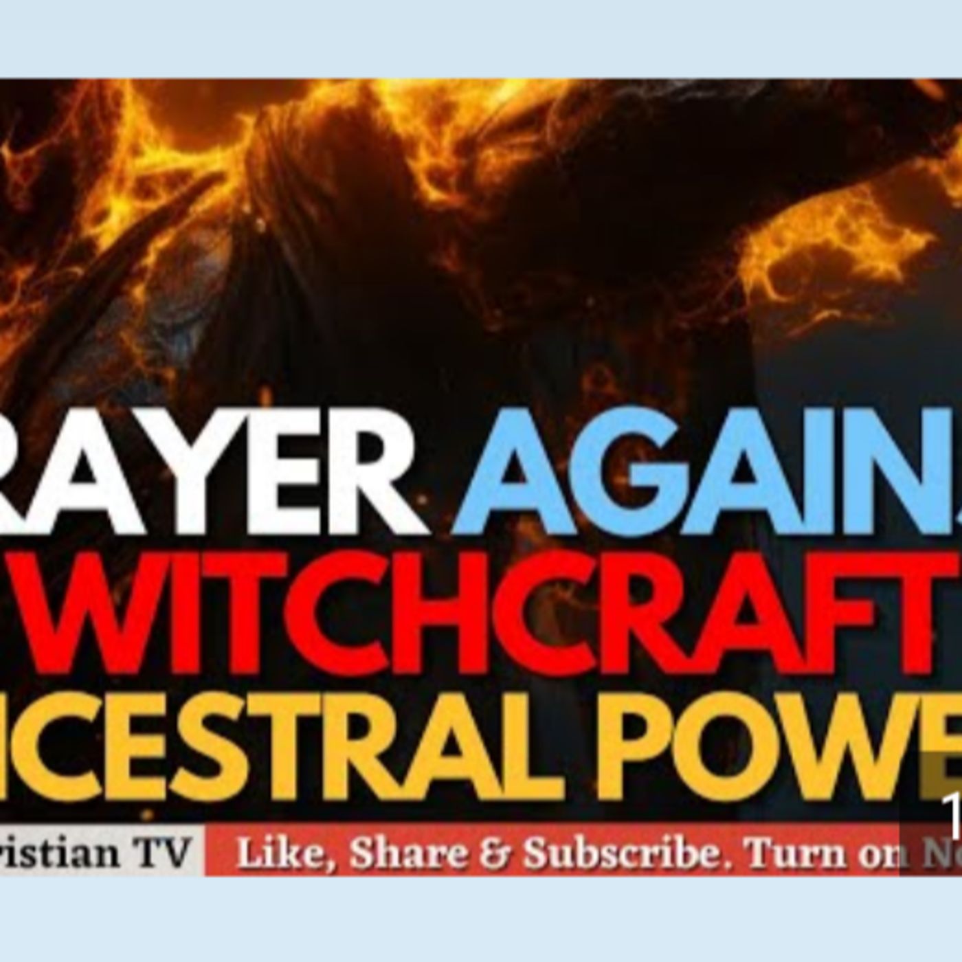PRAYER AGAINST WITCHCRAFT ANCESTRAL POWERS | Spiritual Warfare Prayers episode artwork