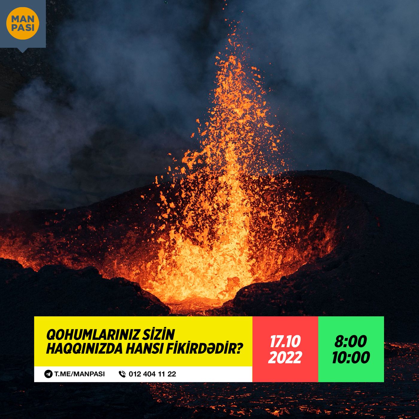 Qohumlarınız sizin haqqınızda hansı fikirdədir? 17.10.2022