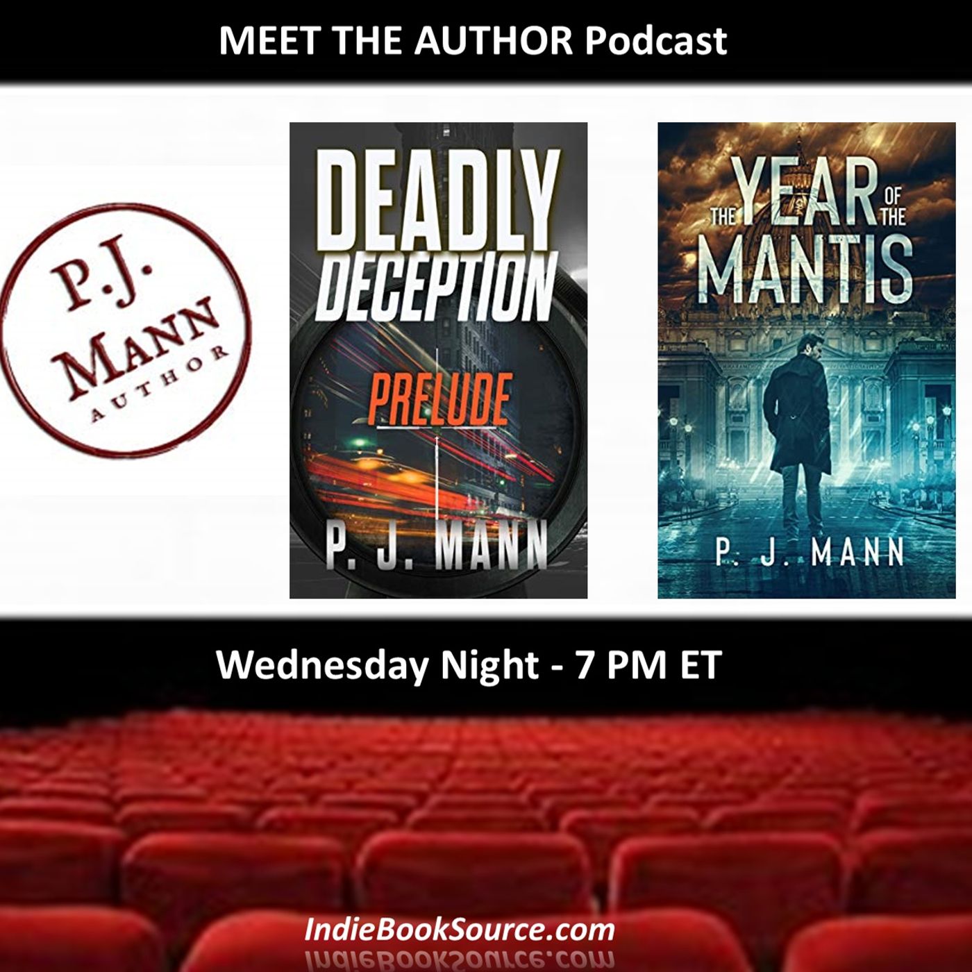 MEET THE AUTHOR Podcast - Episode 26  - PJ MANN