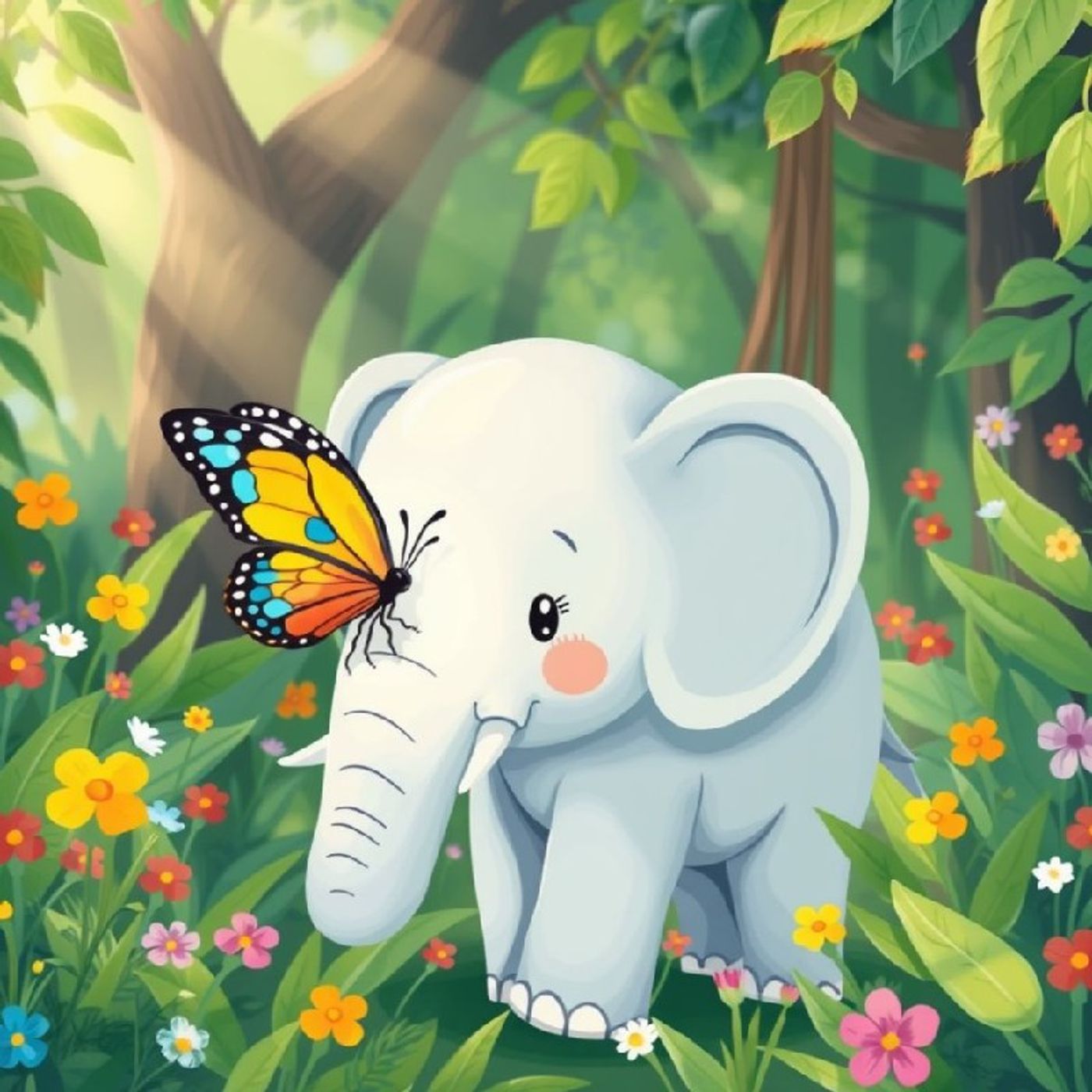 Cuento Dante el elefante de mente brillante episode artwork