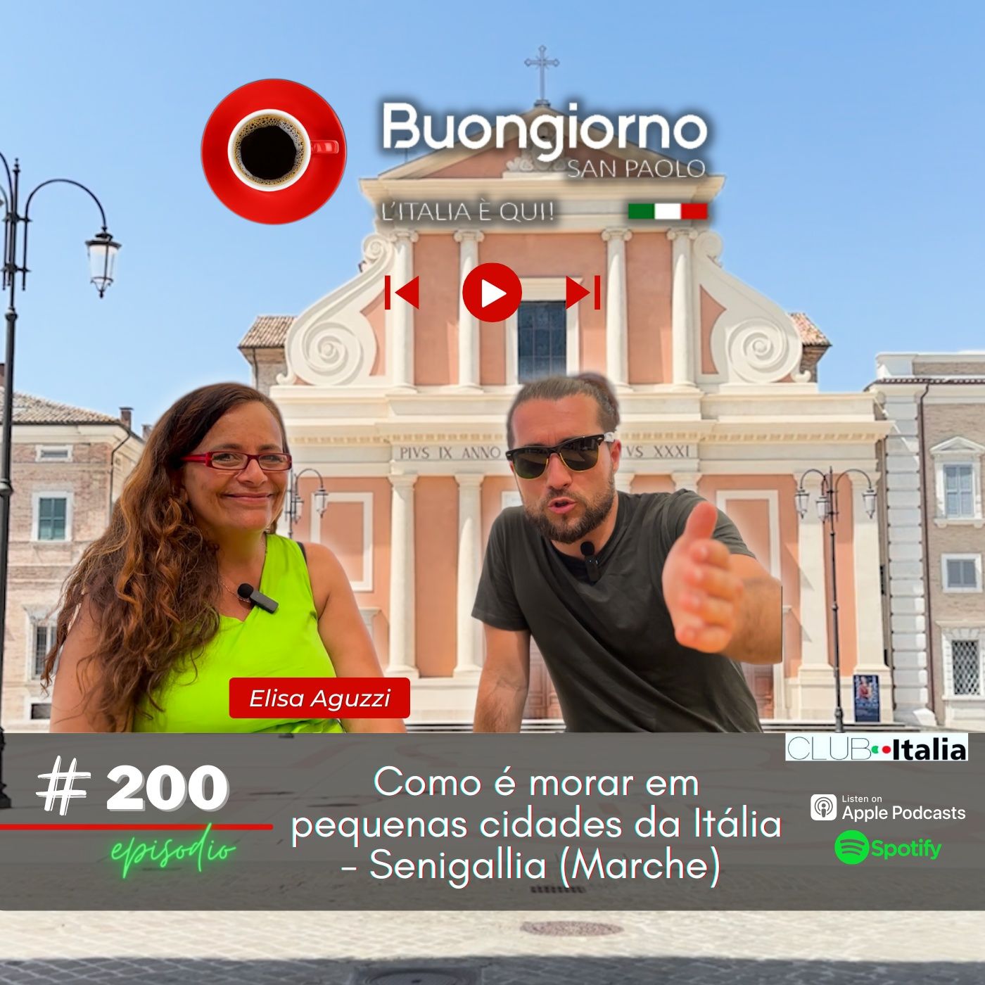 #200 Como é morar em pequenas cidades da Itália - Senigallia (Marche) - Elisa Club Italia