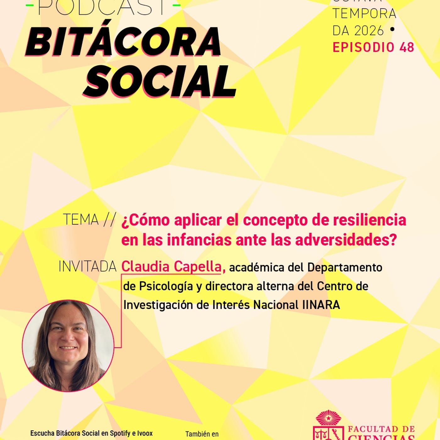 Podcast Bitácora Social 48: se interioriza en la Resiliencia Infantil episode artwork