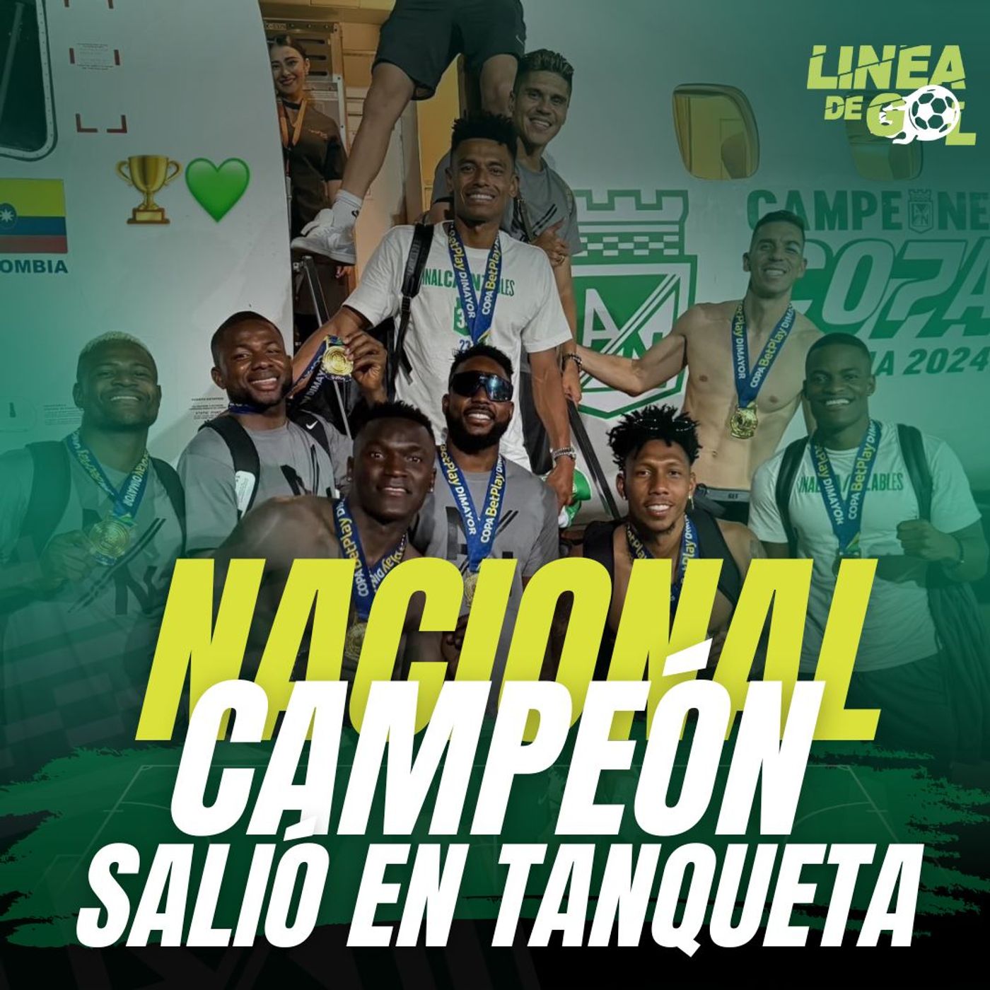 ¡Vergüenza! Nacional tuvo que salir en tanqueta tras quedar campeón en el Pascual Guerrero